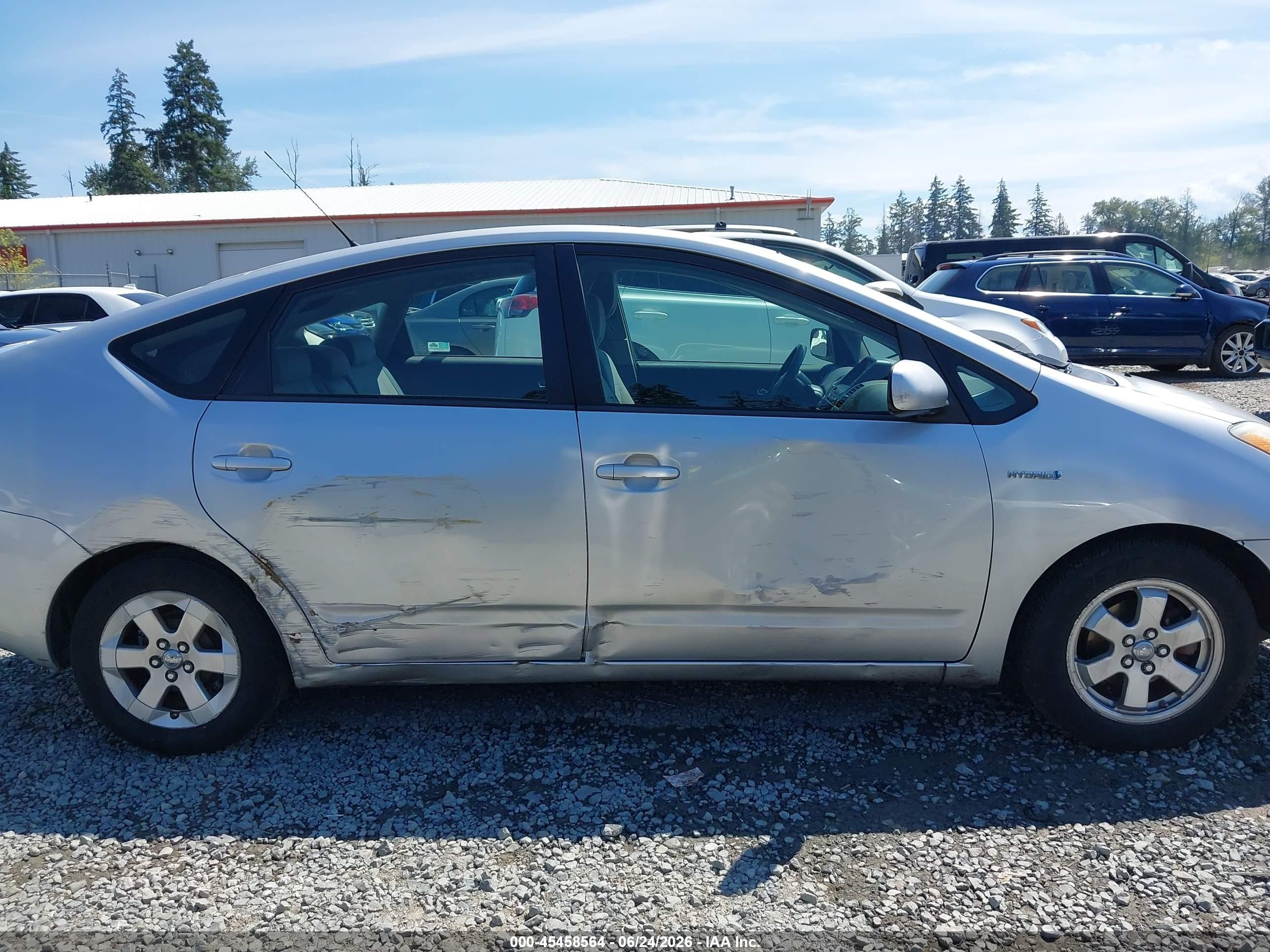 2009 Toyota Prius   Silver vin: JTDKB20U593478556