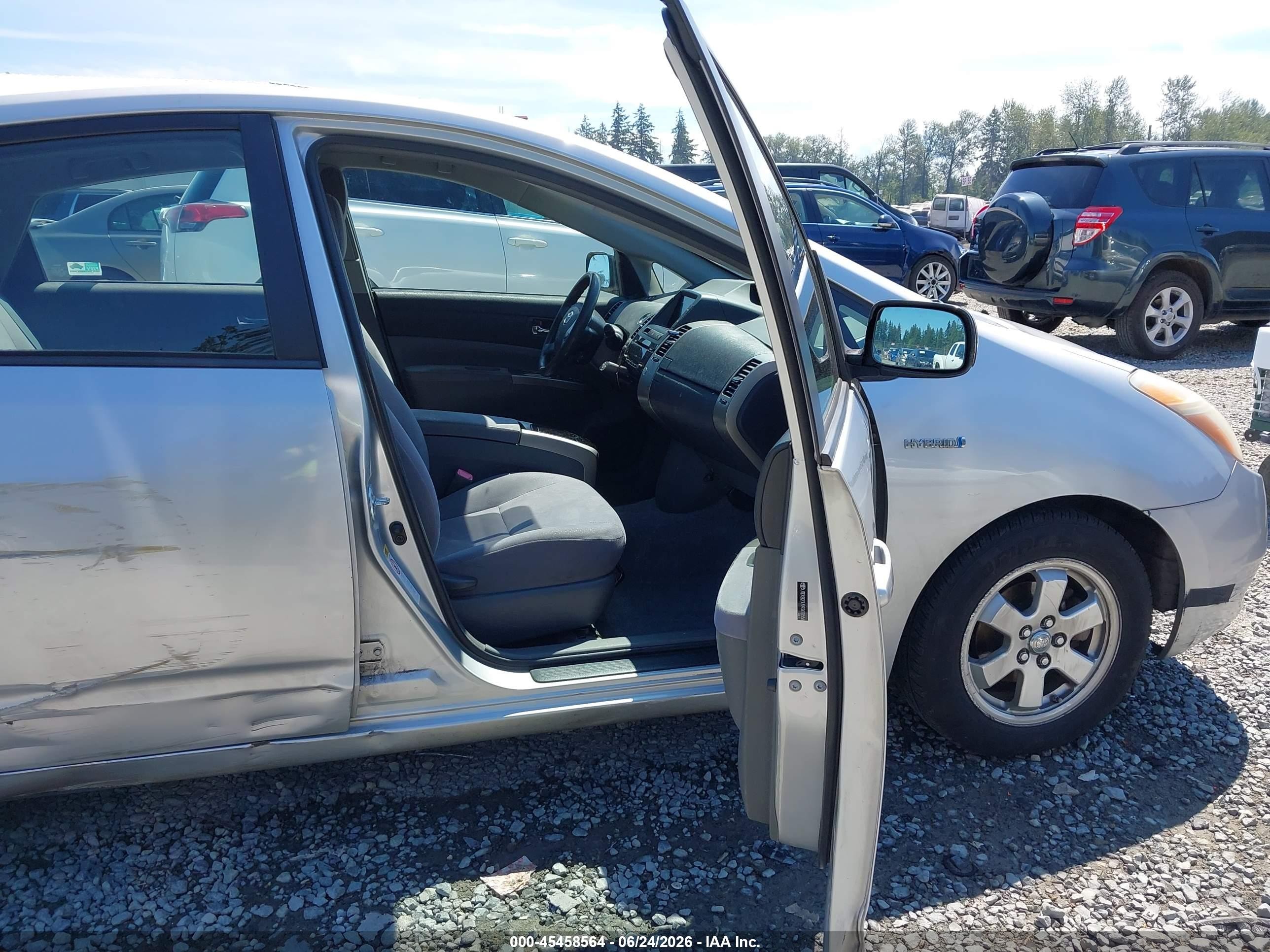 2009 Toyota Prius   Silver vin: JTDKB20U593478556