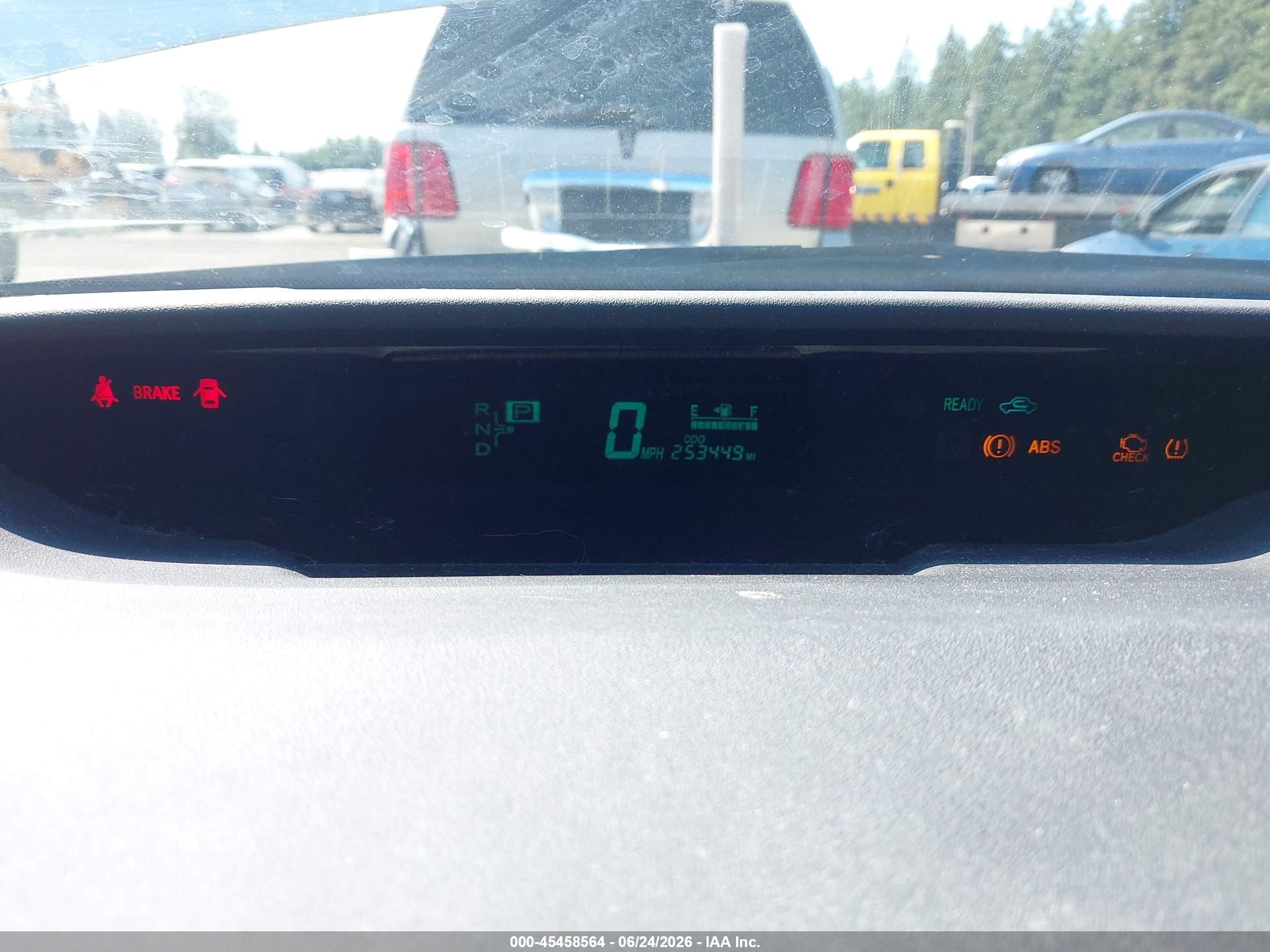 2009 Toyota Prius   Silver vin: JTDKB20U593478556