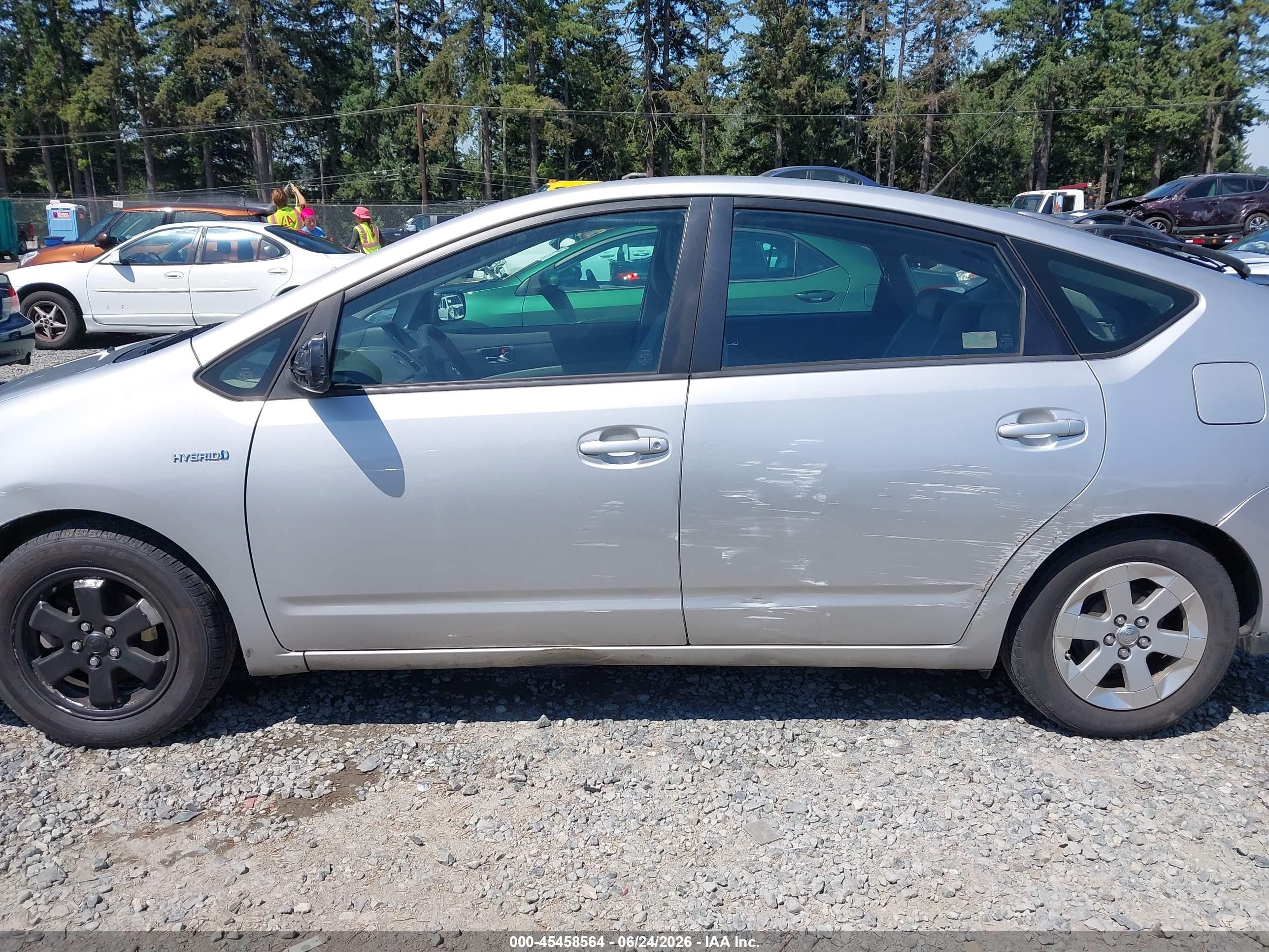 2009 Toyota Prius   Silver vin: JTDKB20U593478556