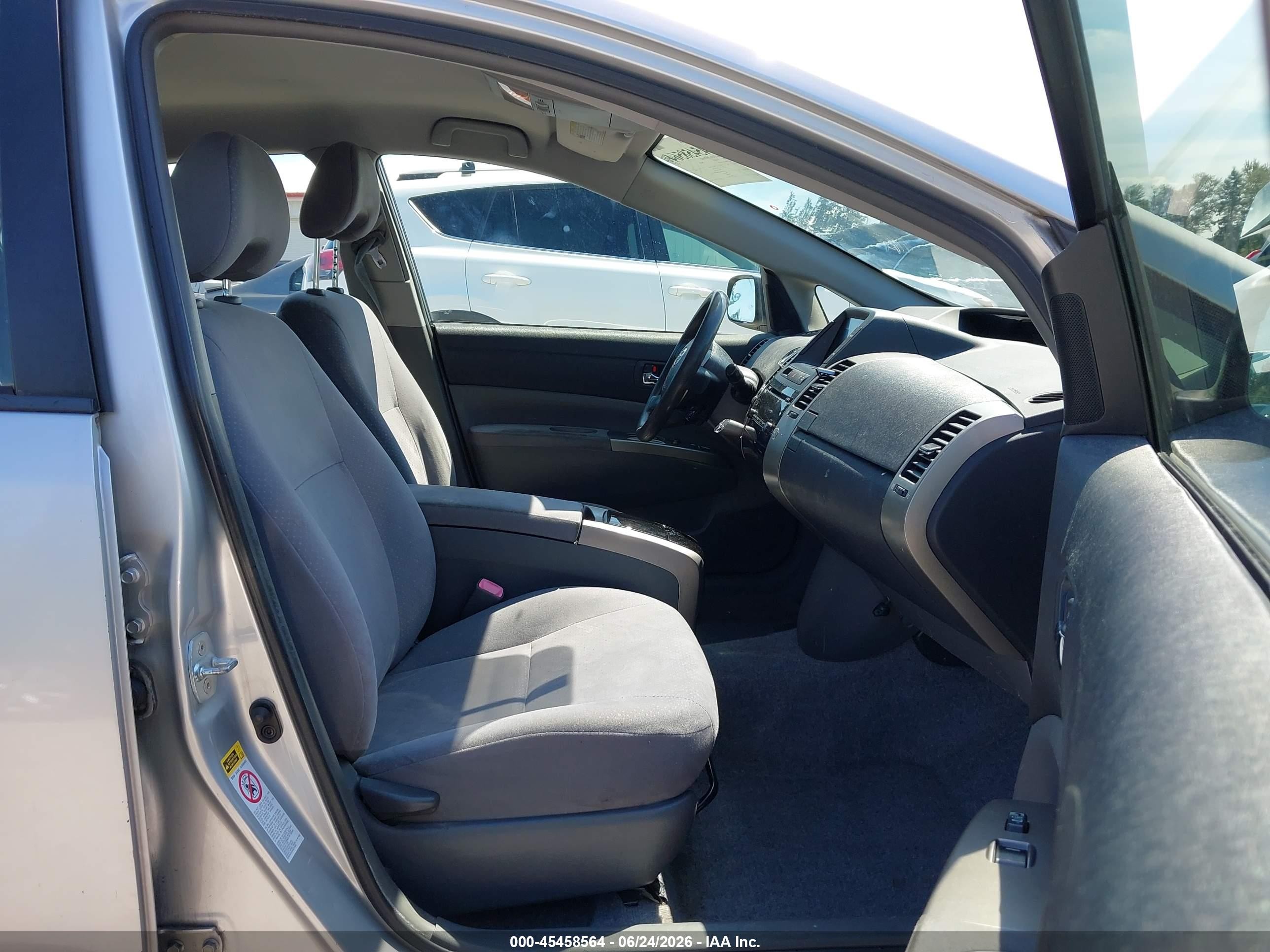 2009 Toyota Prius   Silver vin: JTDKB20U593478556