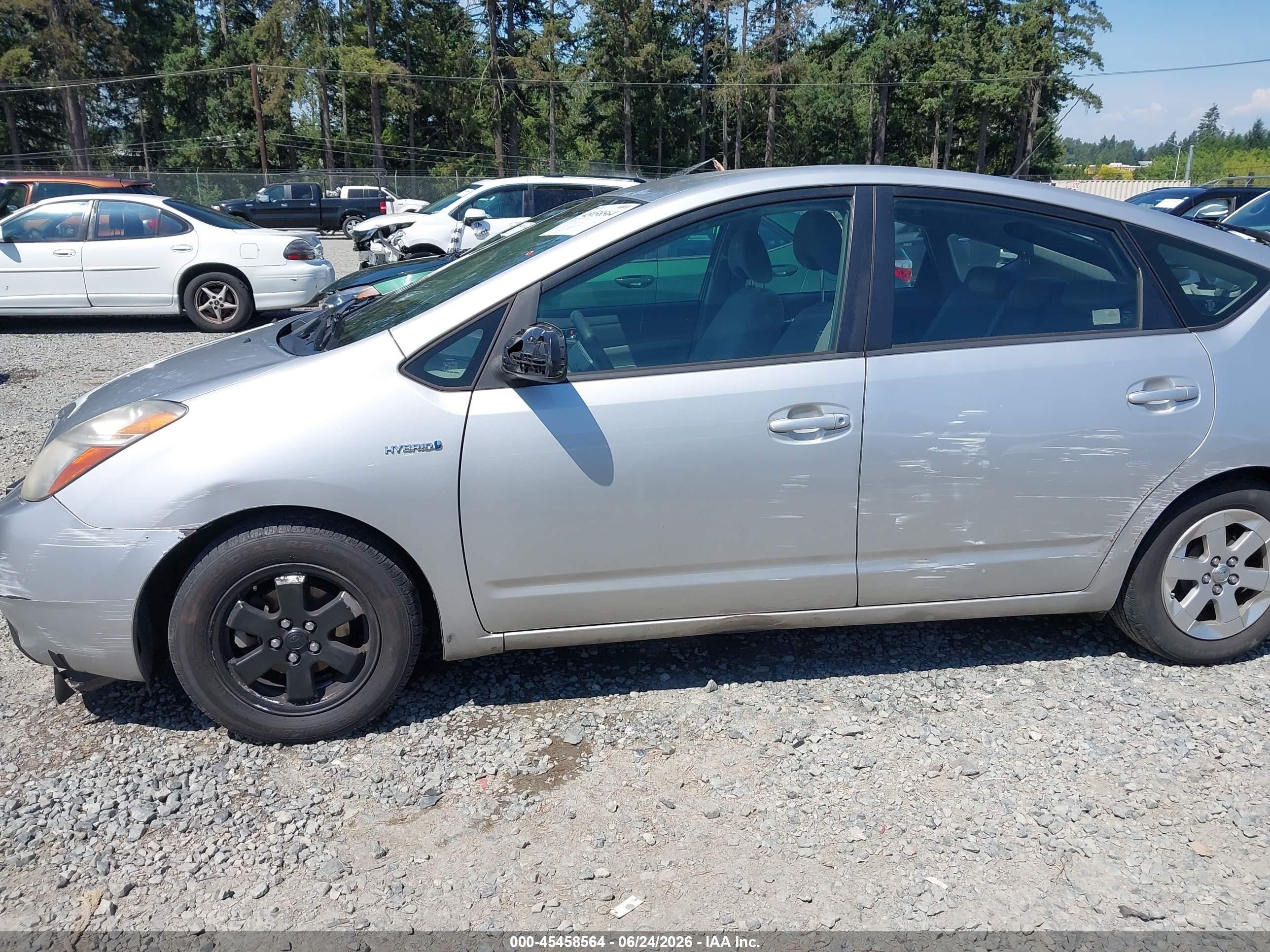 2009 Toyota Prius   Silver vin: JTDKB20U593478556