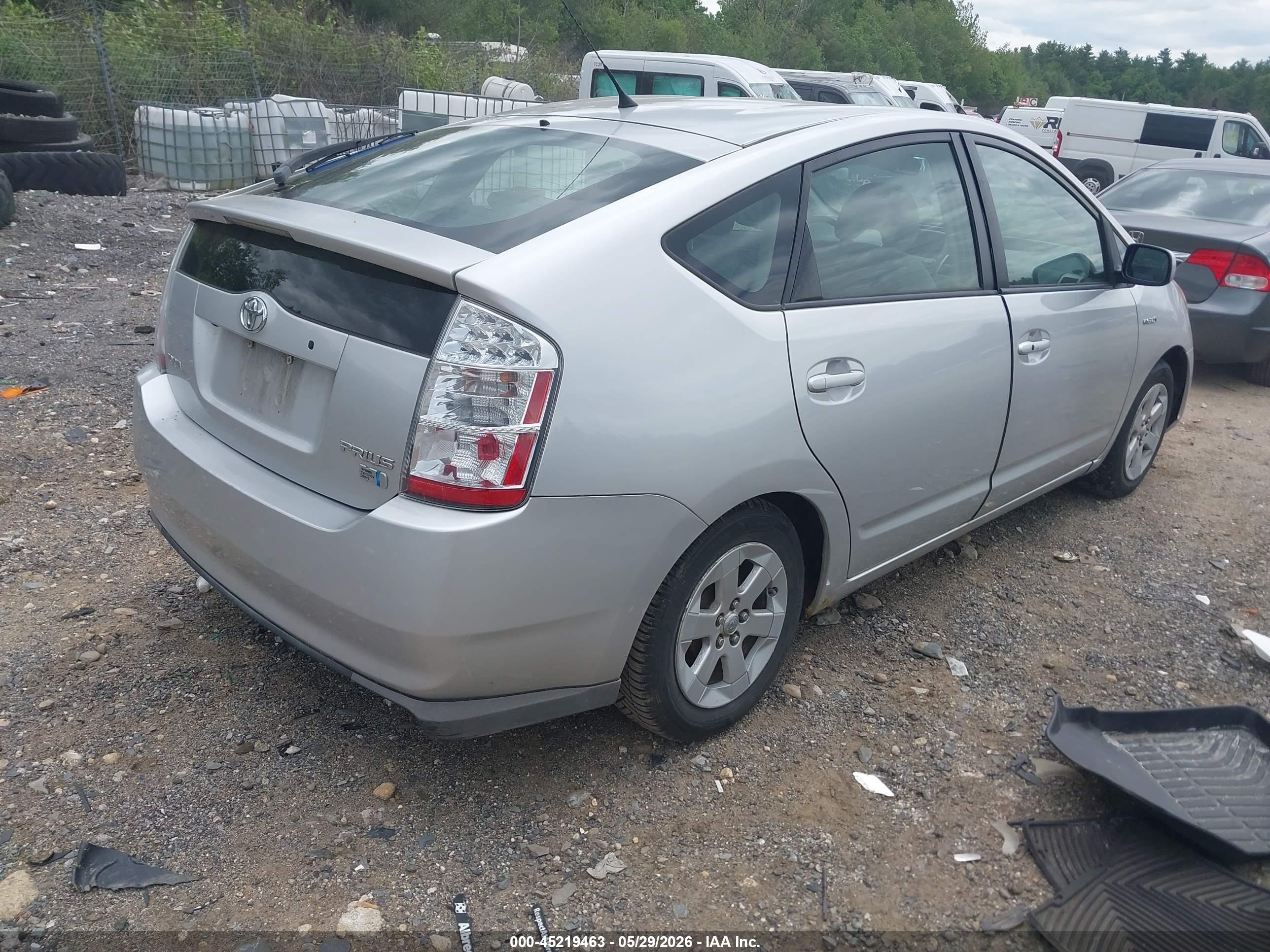 2009 Toyota Prius   Silver vin: JTDKB20U593483224