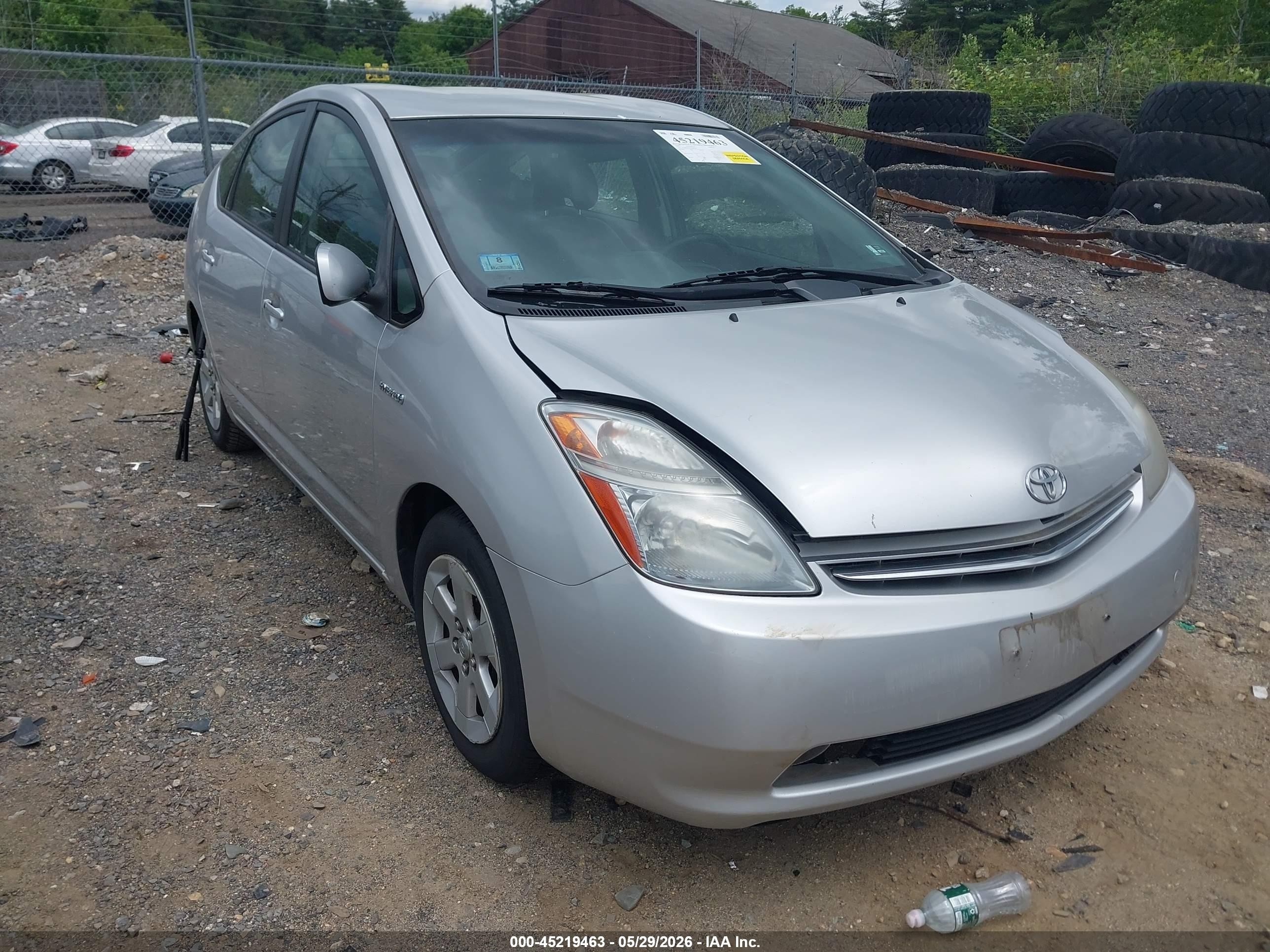 2009 Toyota Prius   Silver vin: JTDKB20U593483224