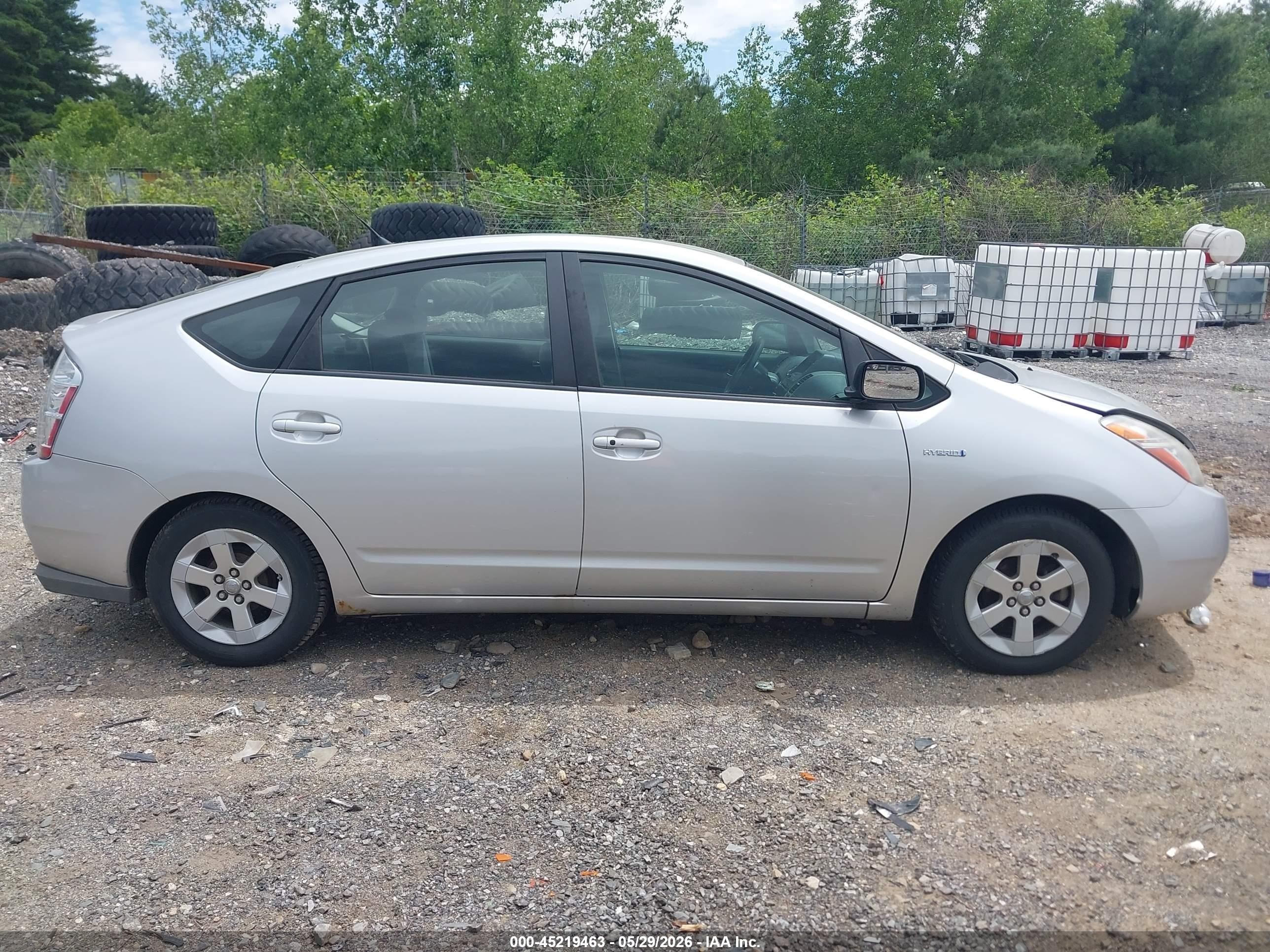 2009 Toyota Prius   Silver vin: JTDKB20U593483224