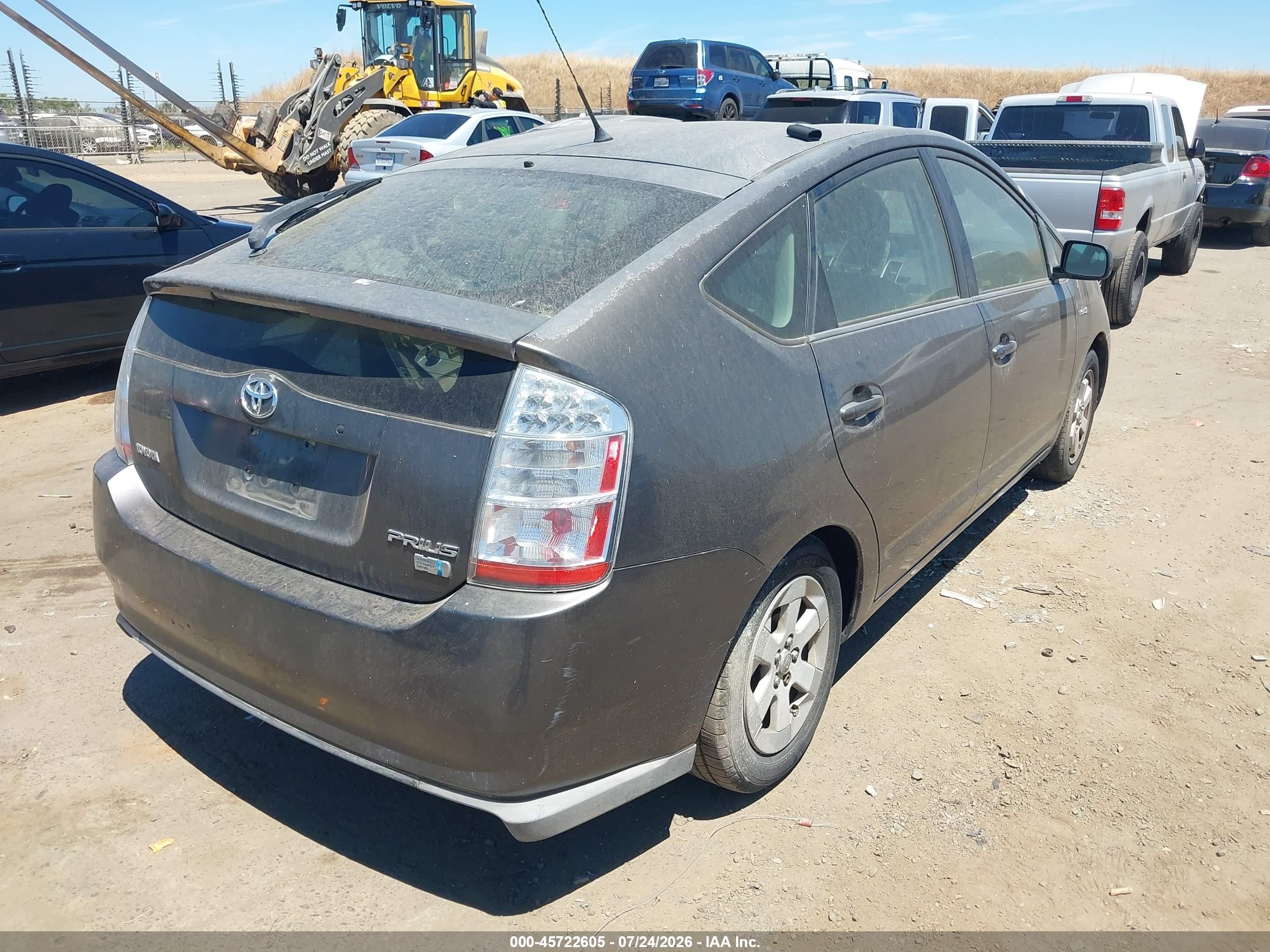 2009 Toyota Prius   Gray vin: JTDKB20U593492117