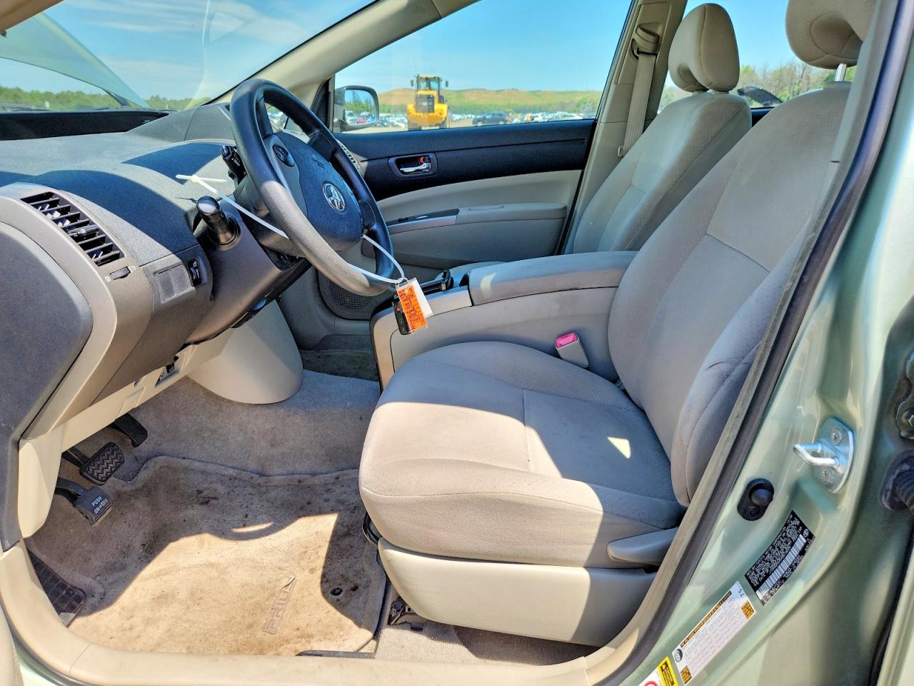 2009 Toyota Prius Base Green vin: JTDKB20U593518036