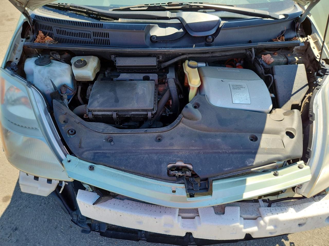 2009 Toyota Prius Base Green vin: JTDKB20U593518036