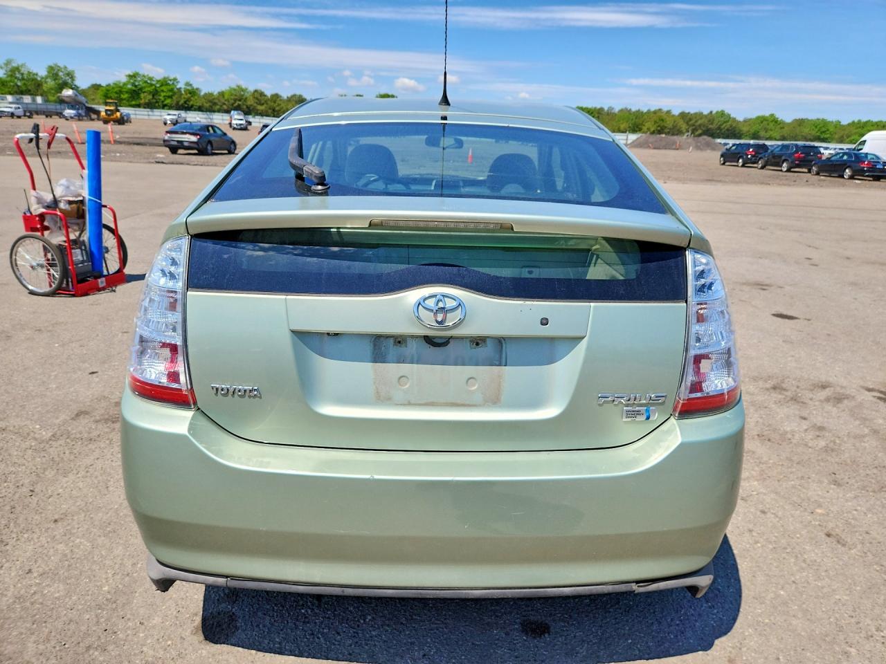 2009 Toyota Prius Base Green vin: JTDKB20U593518036
