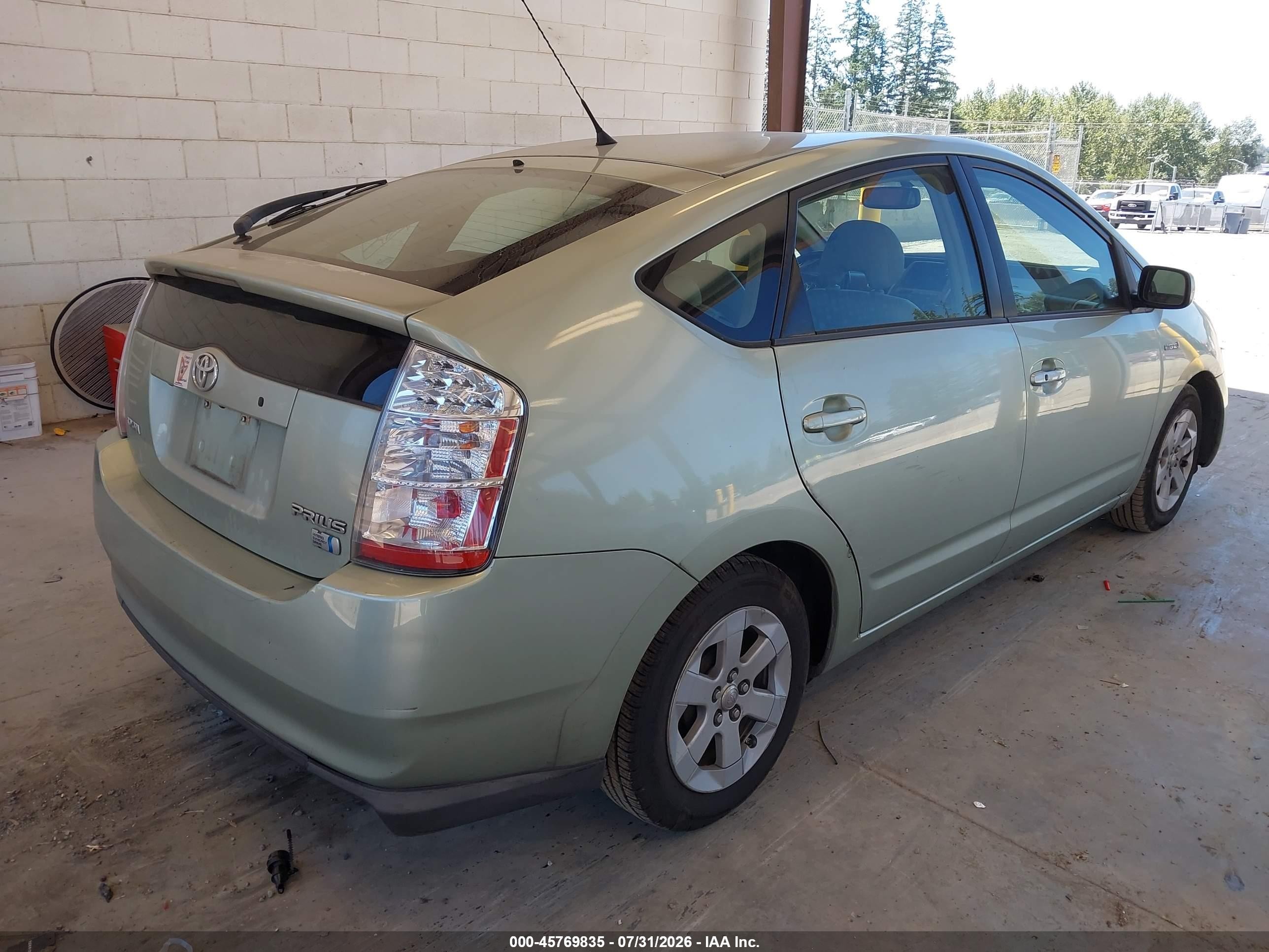 2009 Toyota Prius   Silver vin: JTDKB20U593530400