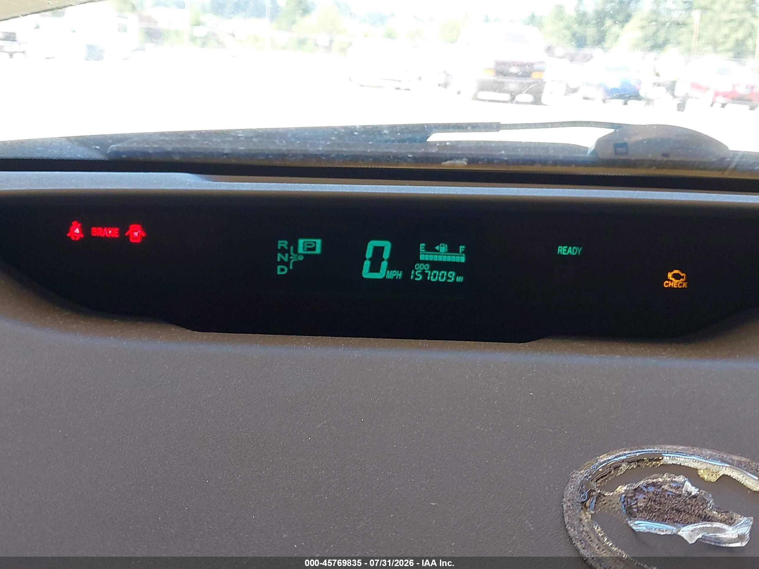 2009 Toyota Prius   Silver vin: JTDKB20U593530400