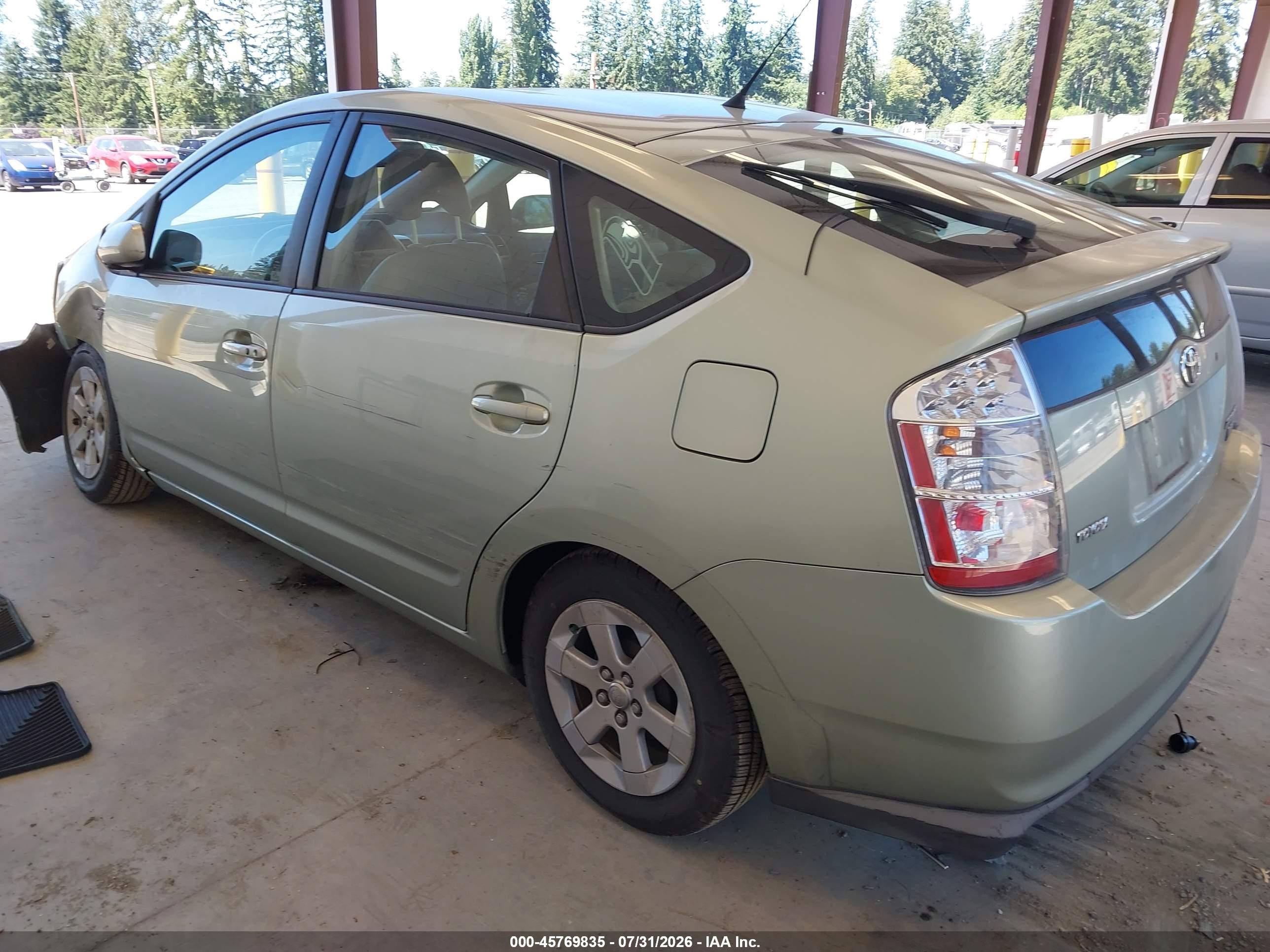 2009 Toyota Prius   Silver vin: JTDKB20U593530400