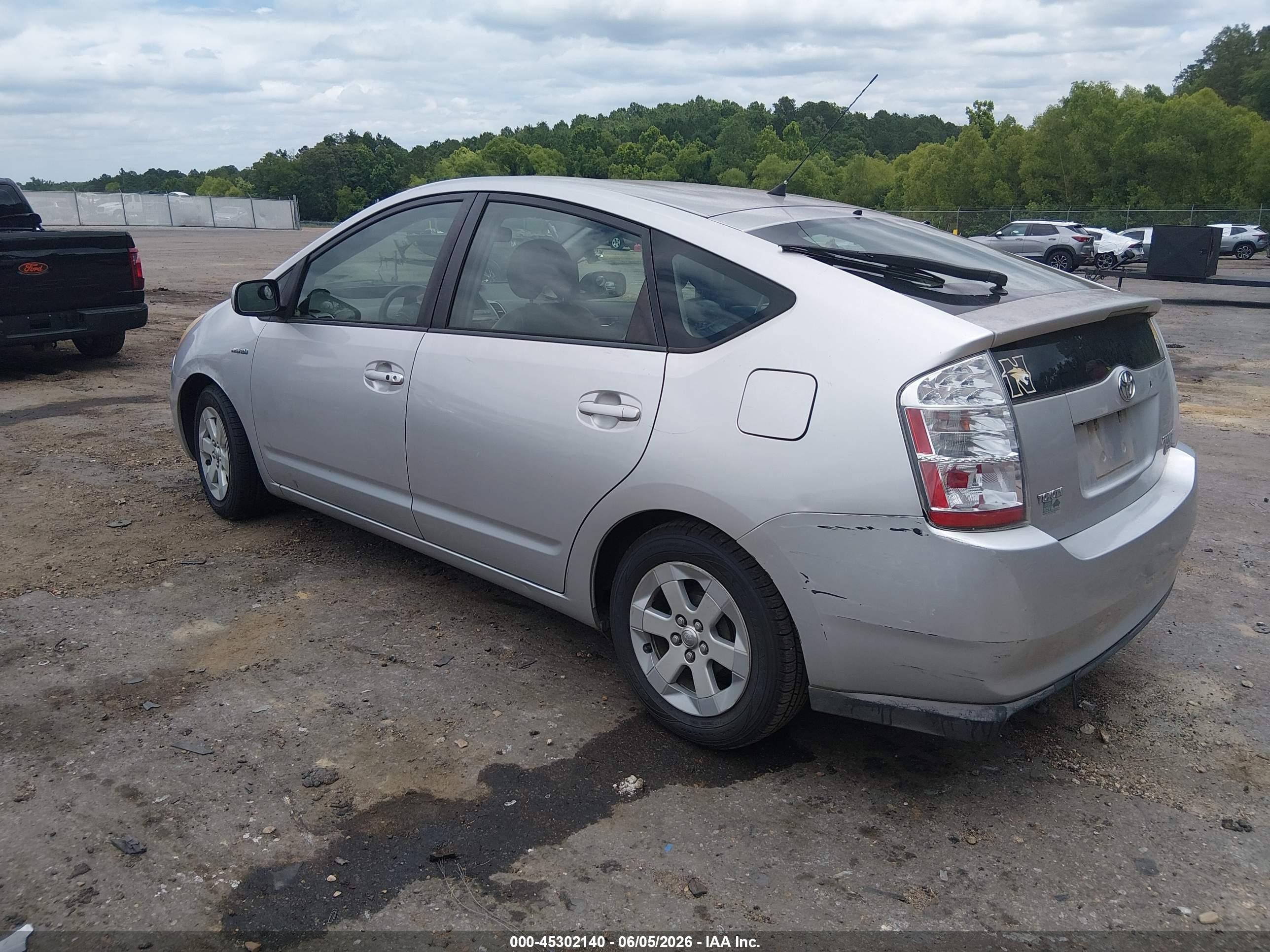 2009 Toyota Prius   Silver vin: JTDKB20U593534916