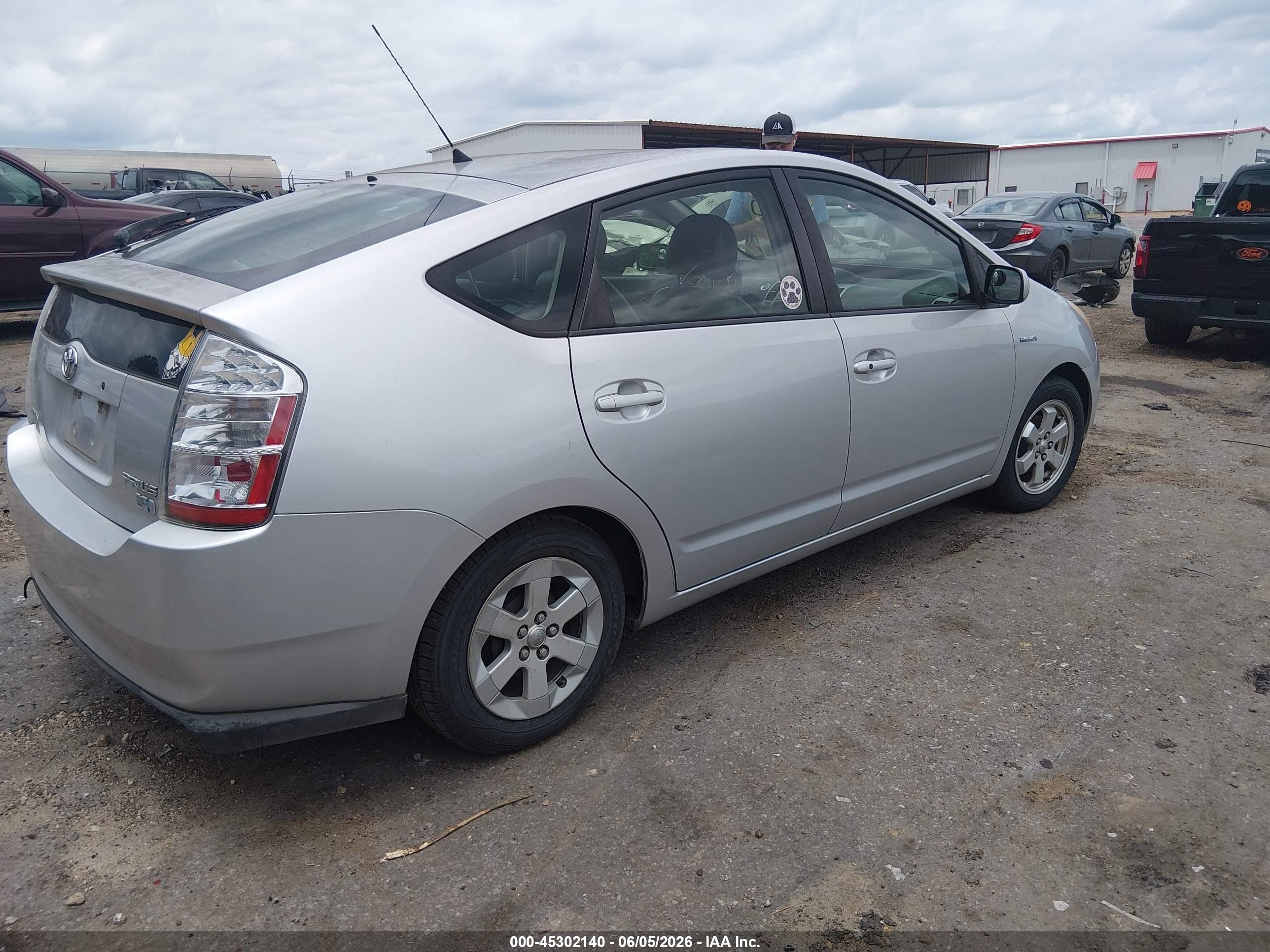 2009 Toyota Prius   Silver vin: JTDKB20U593534916