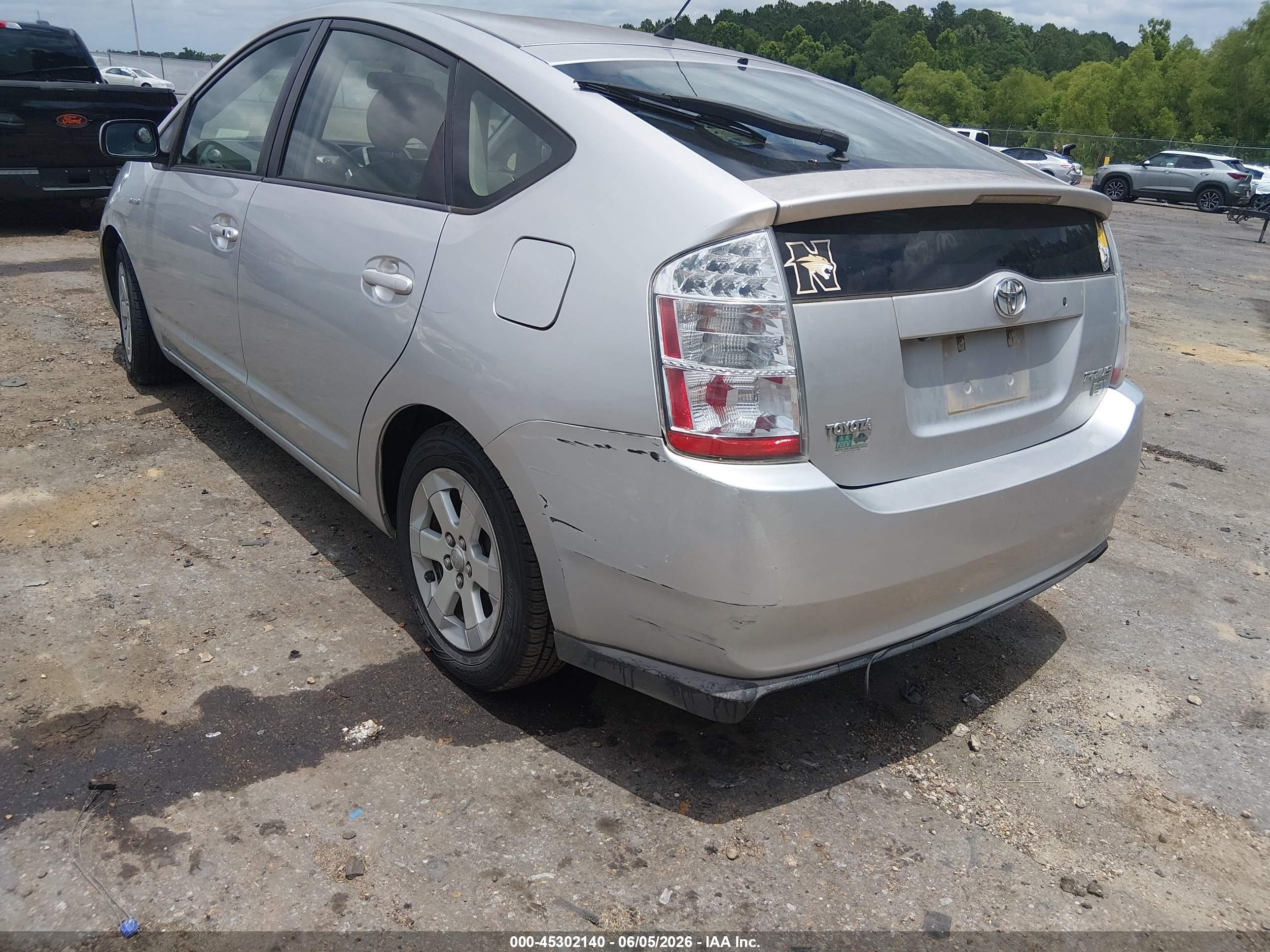 2009 Toyota Prius   Silver vin: JTDKB20U593534916