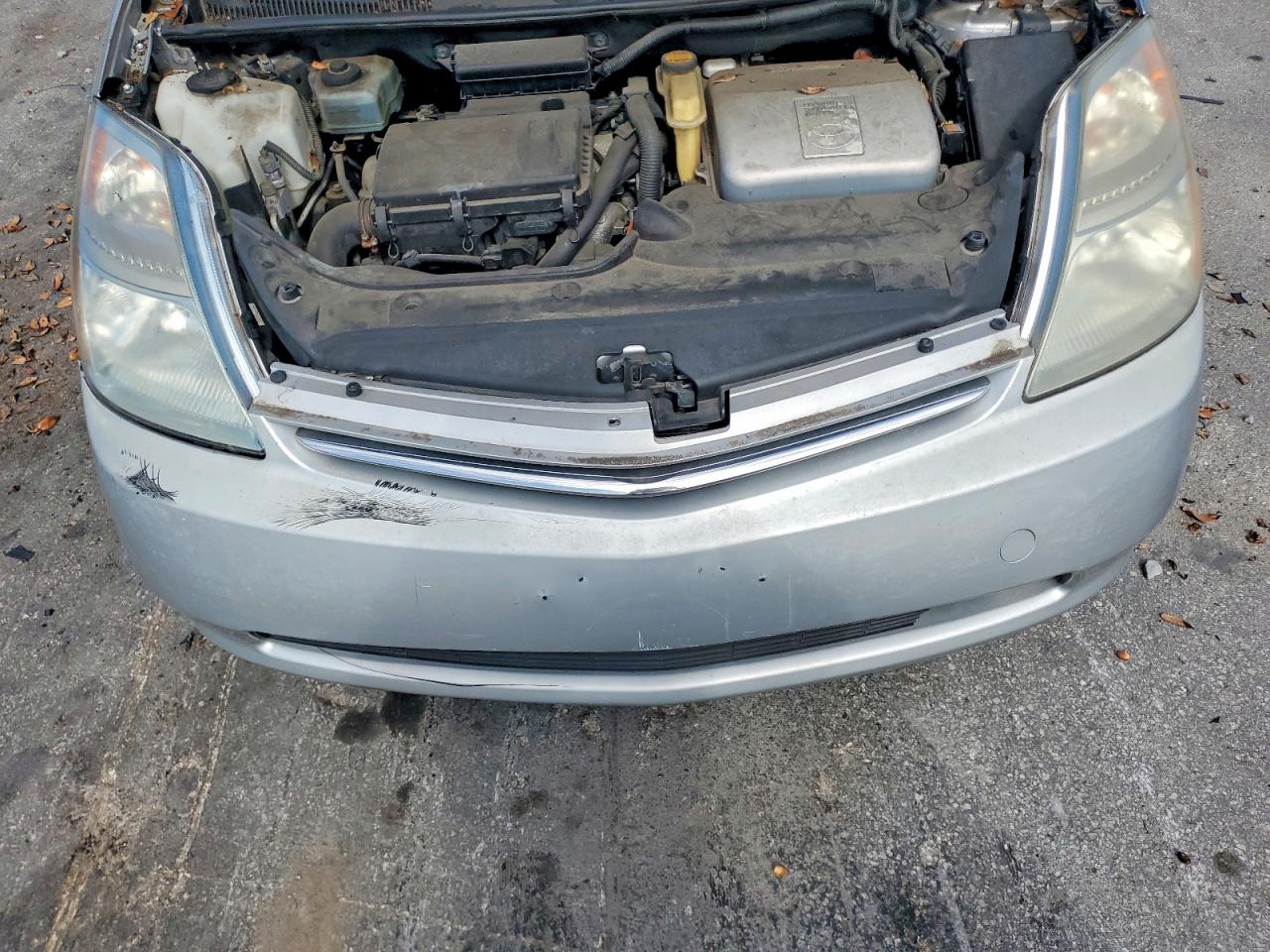 2009 Toyota Prius Base Silver vin: JTDKB20U597822704