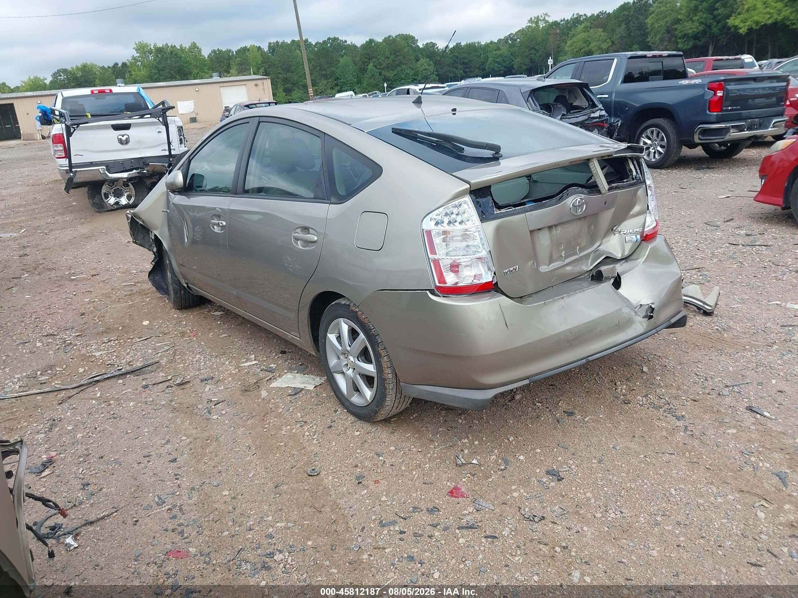 2009 Toyota Prius Touring Gold vin: JTDKB20U597837932