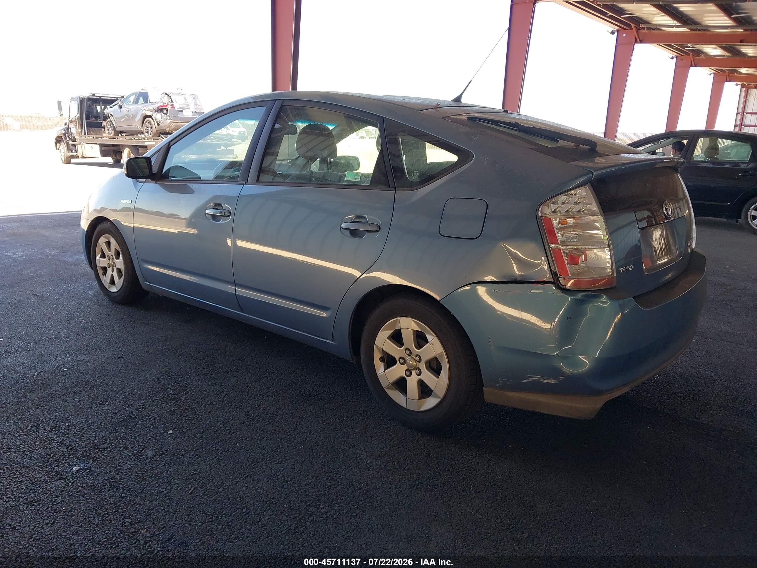 2009 Toyota Prius   Light Blue vin: JTDKB20U597854391