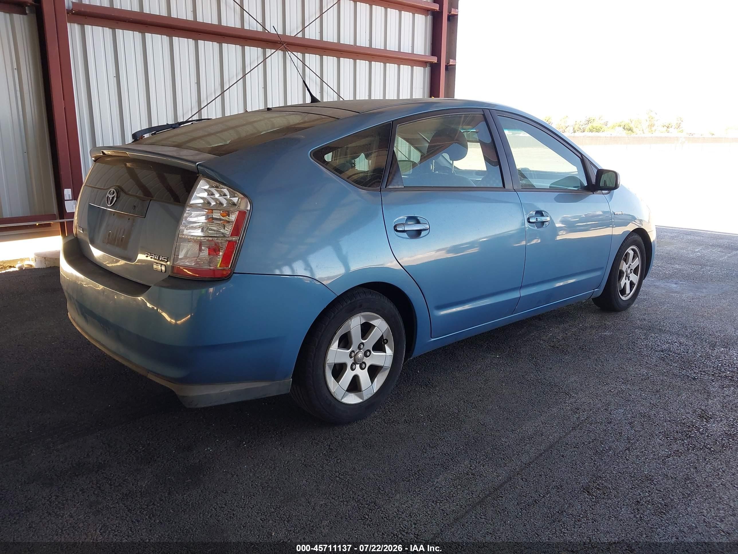 2009 Toyota Prius   Light Blue vin: JTDKB20U597854391