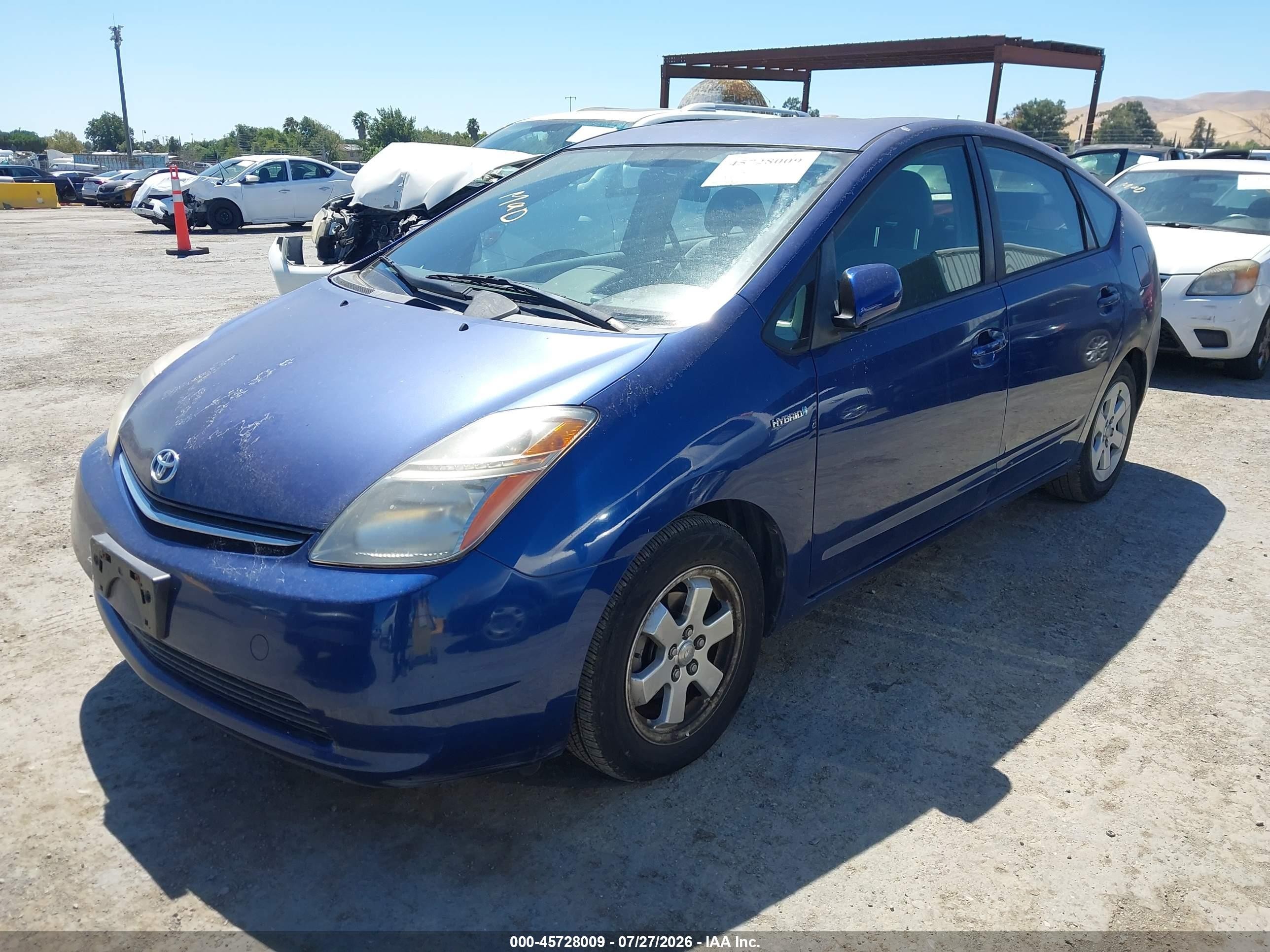 2009 Toyota Prius   Dark Blue vin: JTDKB20U597863320