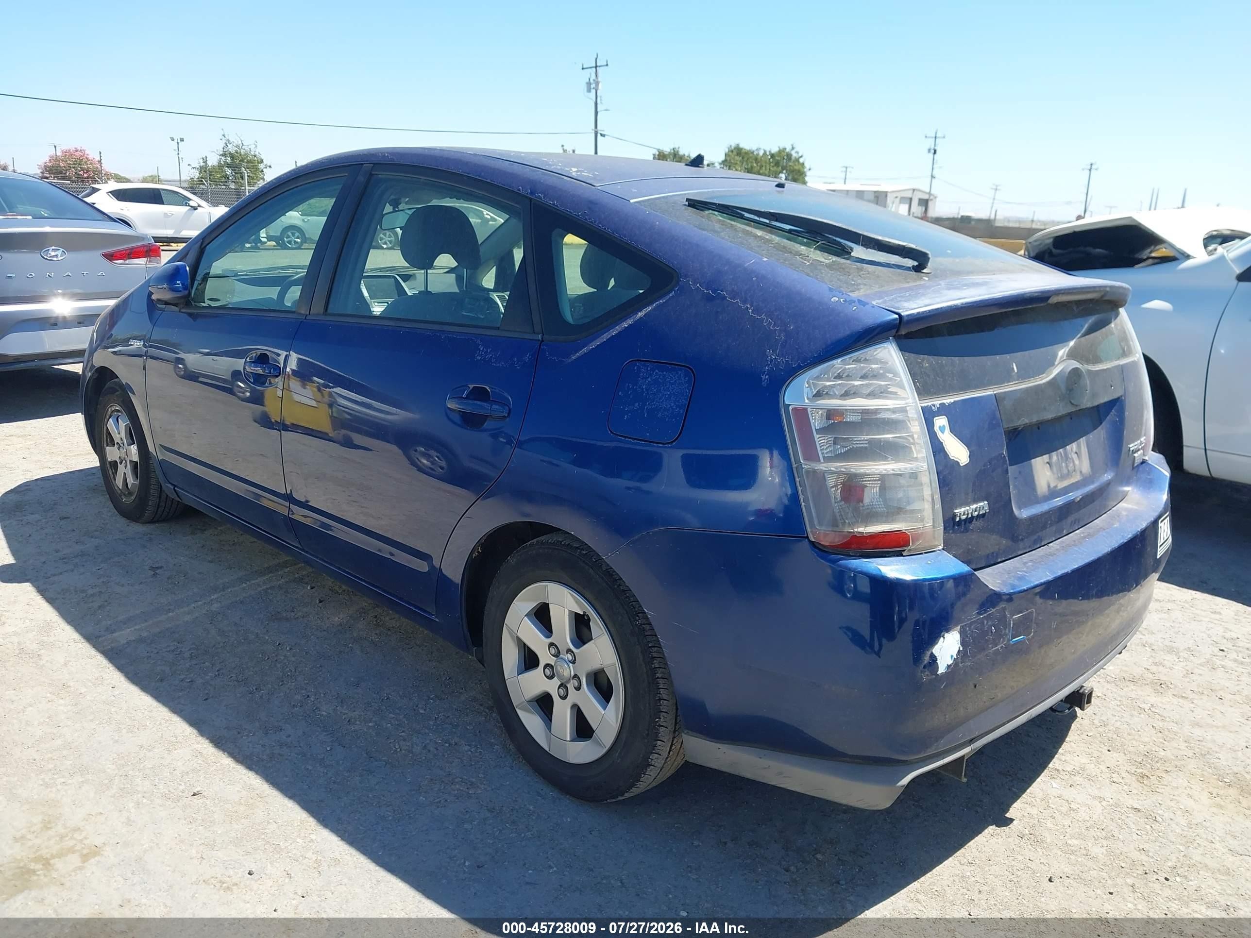 2009 Toyota Prius   Dark Blue vin: JTDKB20U597863320
