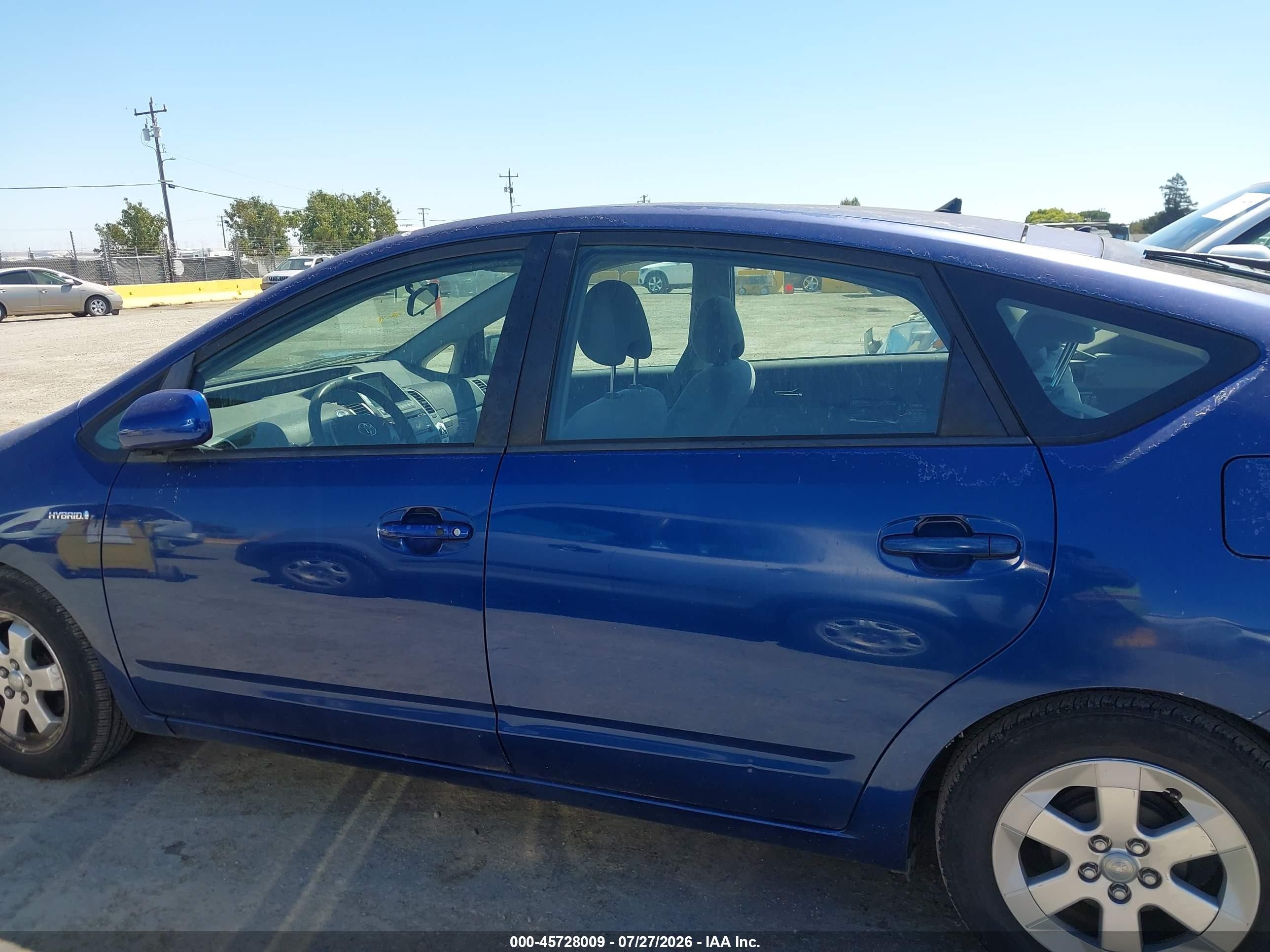 2009 Toyota Prius   Dark Blue vin: JTDKB20U597863320