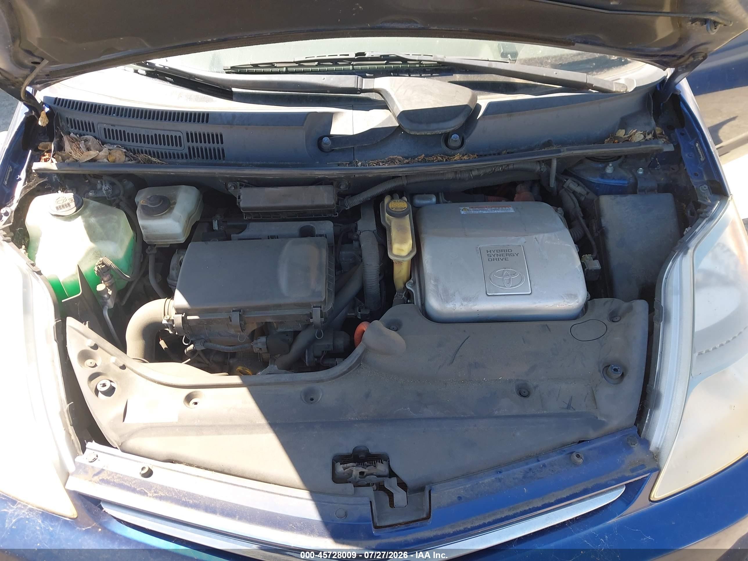 2009 Toyota Prius   Dark Blue vin: JTDKB20U597863320