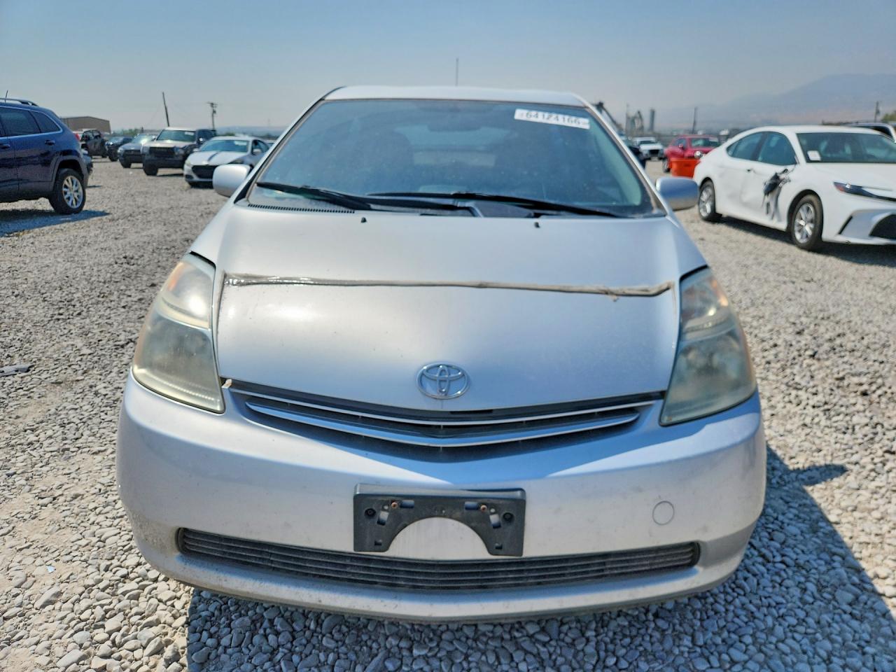 2009 Toyota Prius Base Silver vin: JTDKB20U597870672