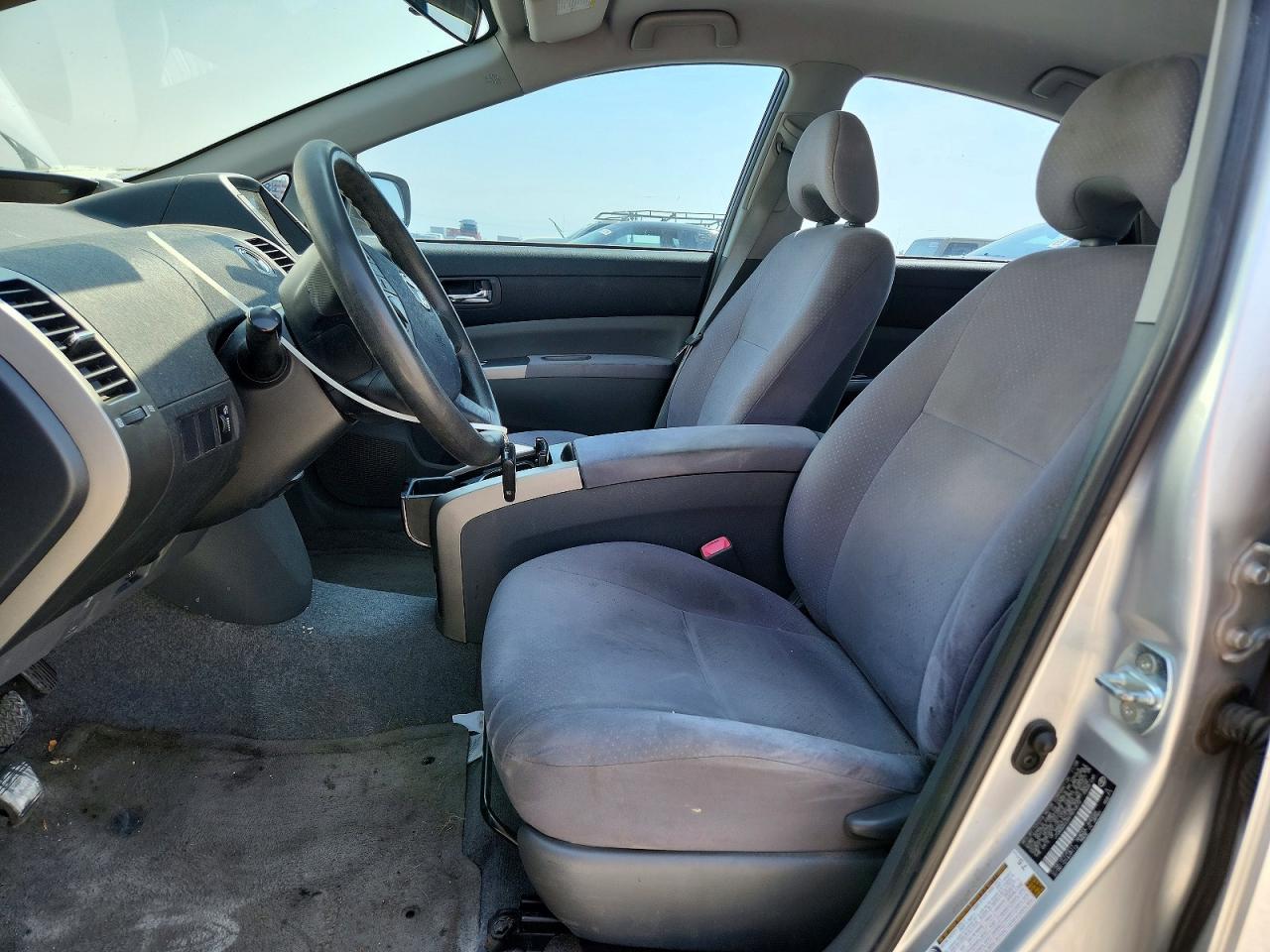 2009 Toyota Prius Base Silver vin: JTDKB20U597870672