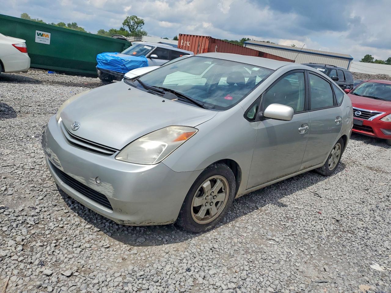 2005 Toyota Prius Base Gray vin: JTDKB20U653069976