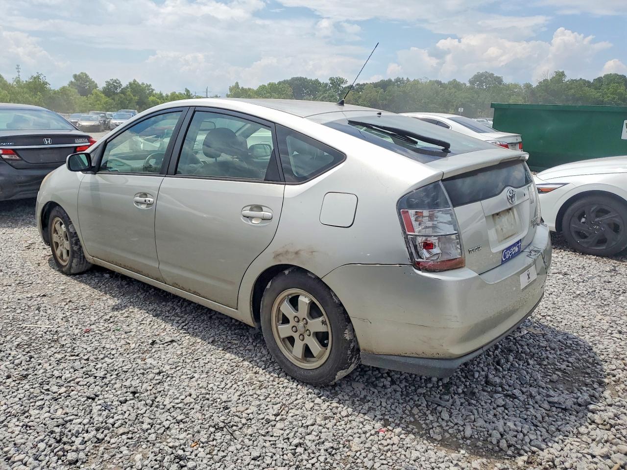 2005 Toyota Prius Base Gray vin: JTDKB20U653069976