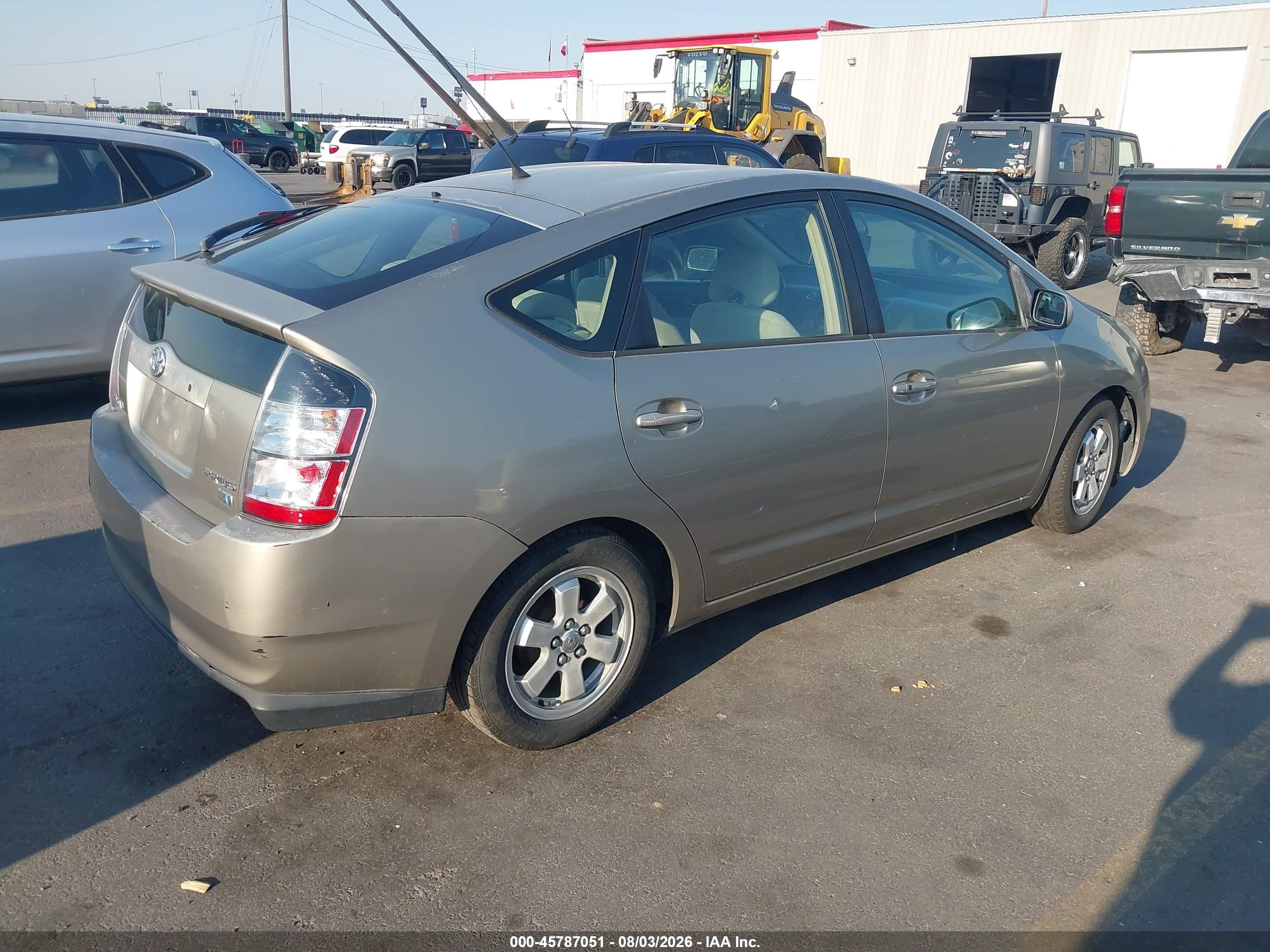 2005 Toyota Prius   Gray vin: JTDKB20U653072800