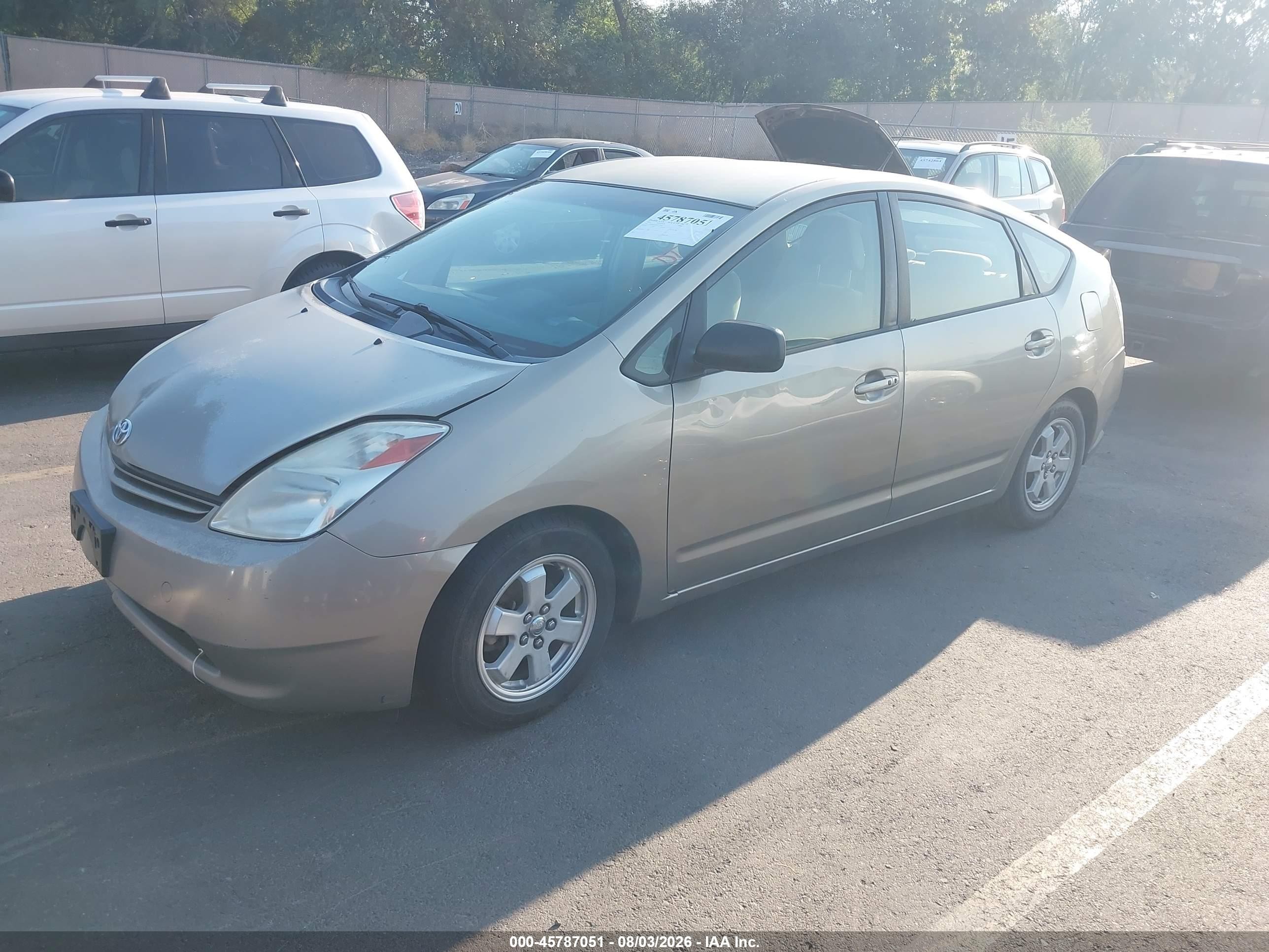 2005 Toyota Prius   Gray vin: JTDKB20U653072800