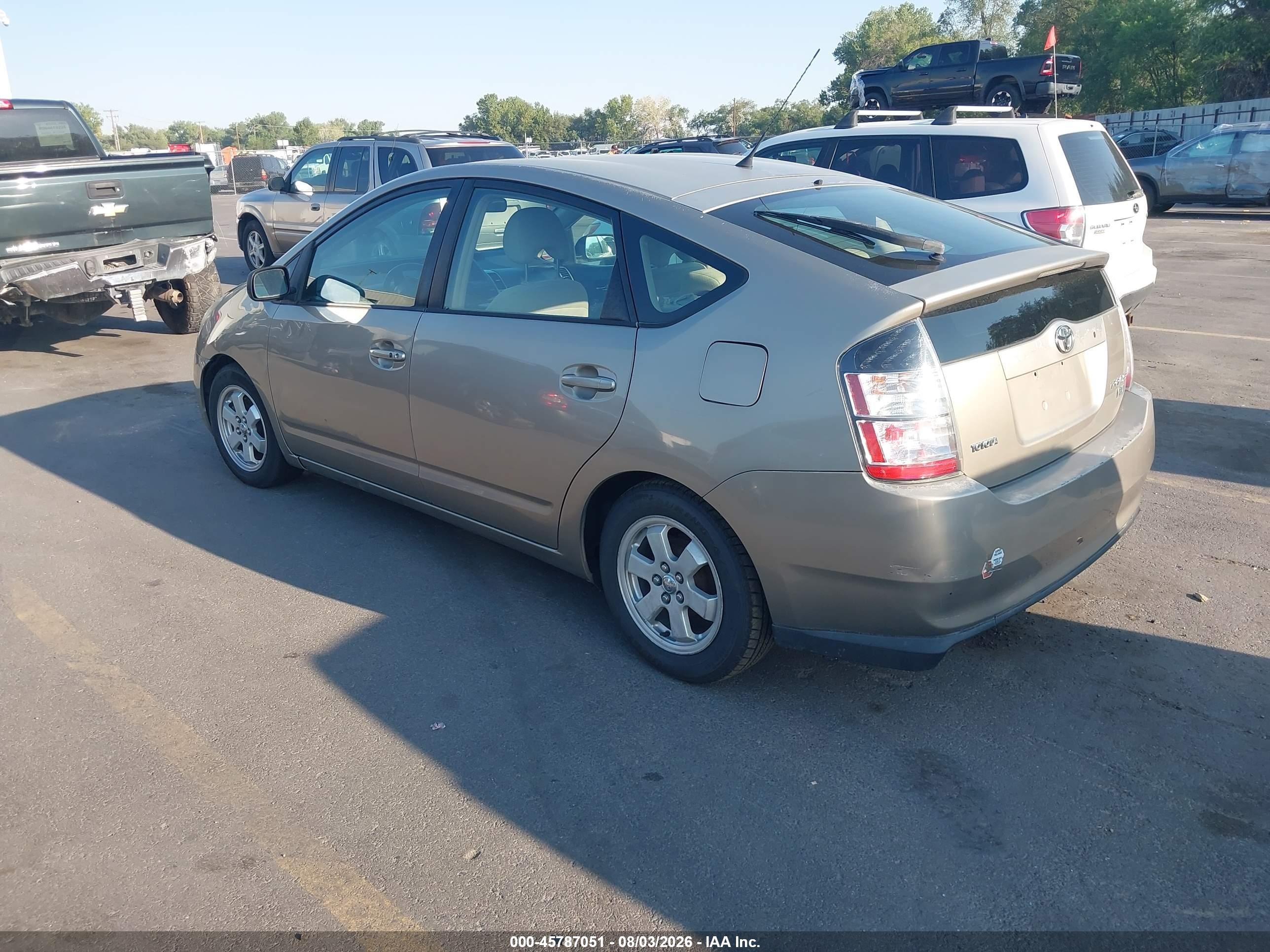 2005 Toyota Prius   Gray vin: JTDKB20U653072800