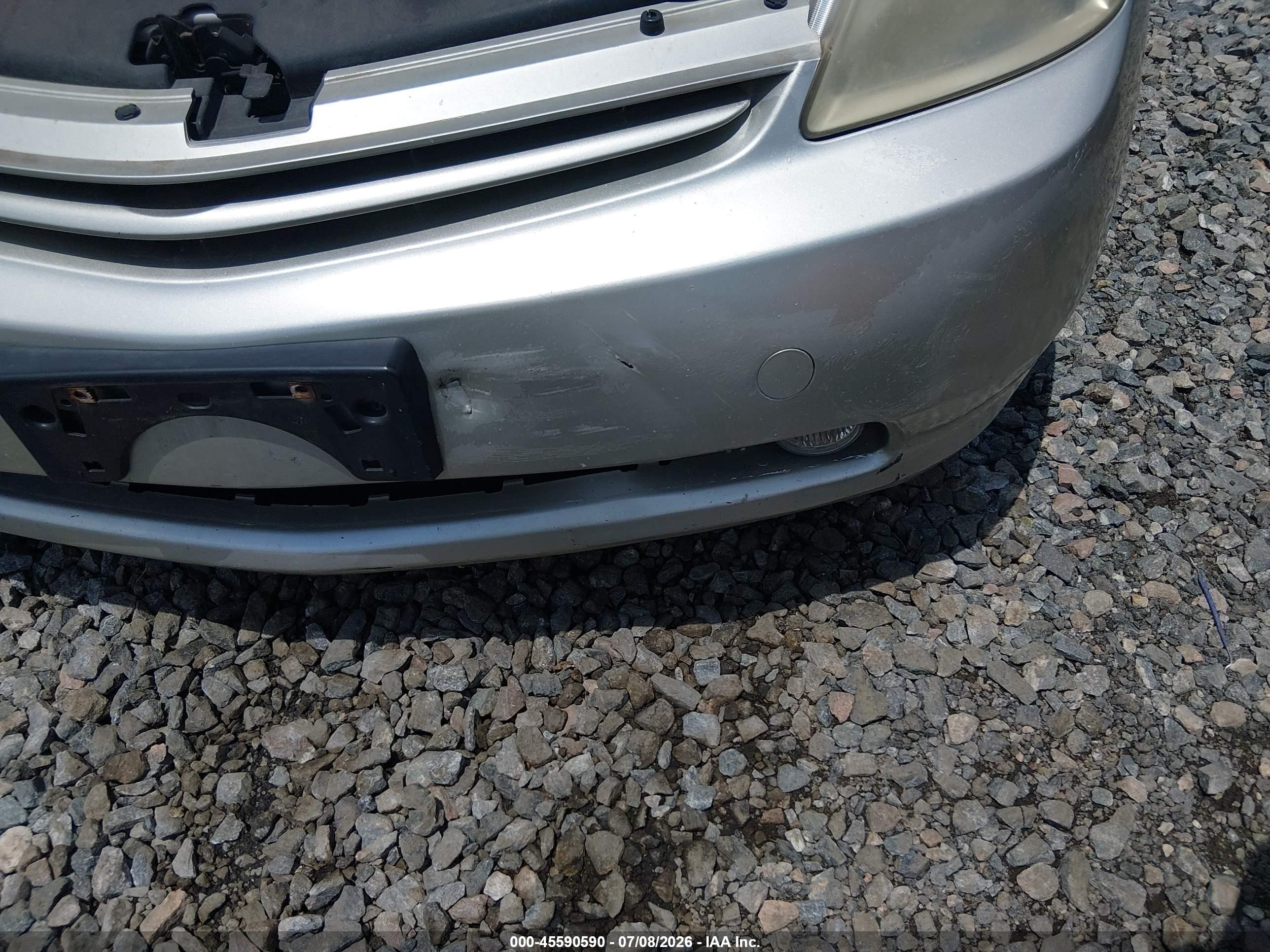 2005 Toyota Prius   Серебряный vin: JTDKB20U657036288