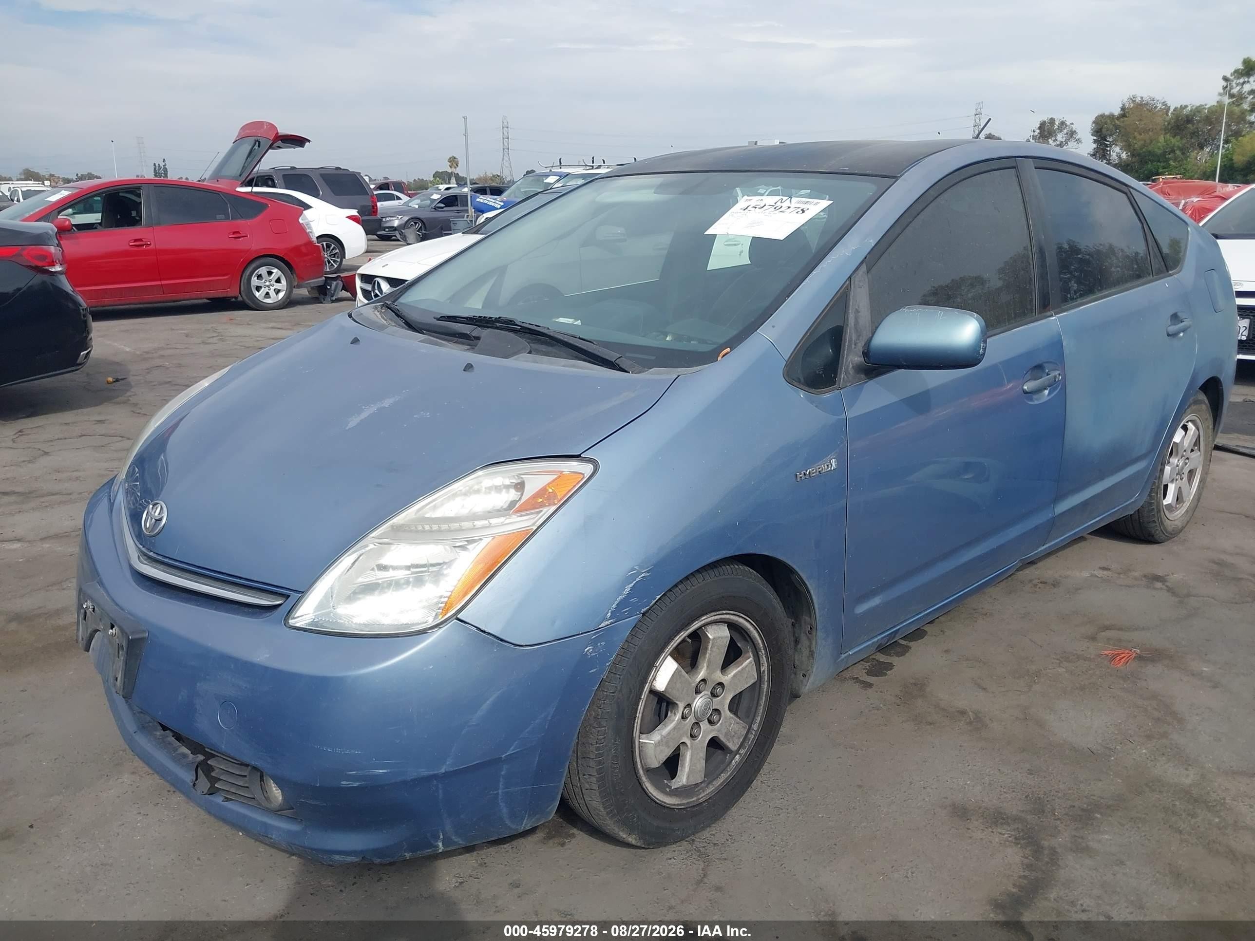 2006 Toyota Prius   Blue vin: JTDKB20U663150624