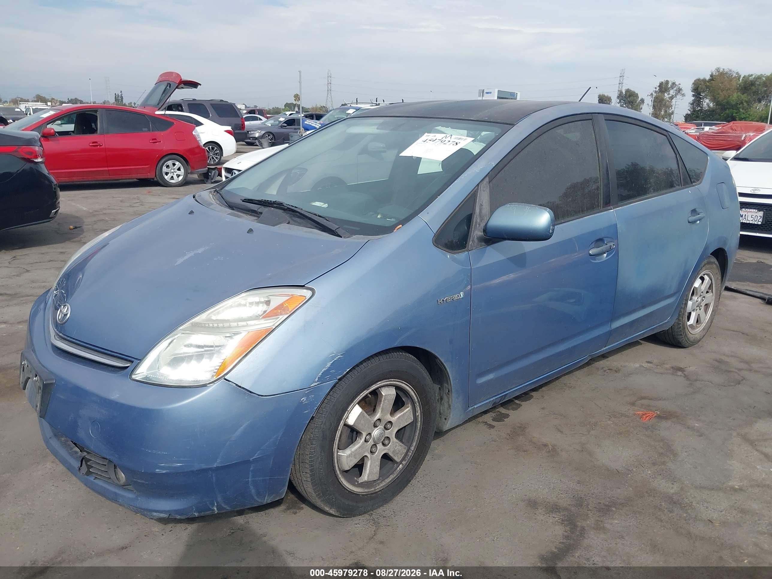 2006 Toyota Prius   Blue vin: JTDKB20U663150624