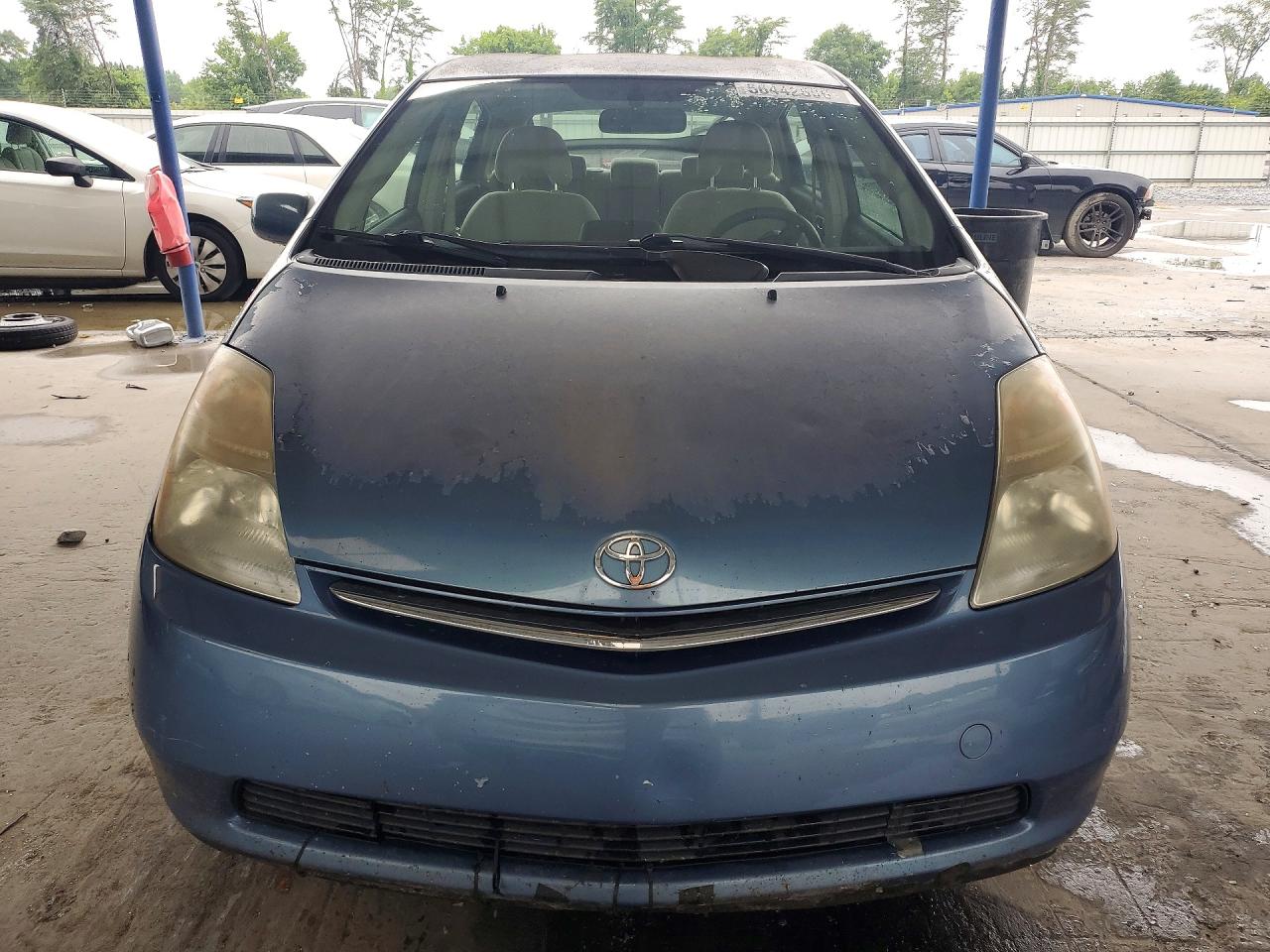2006 Toyota Prius Base Blue vin: JTDKB20U663158013