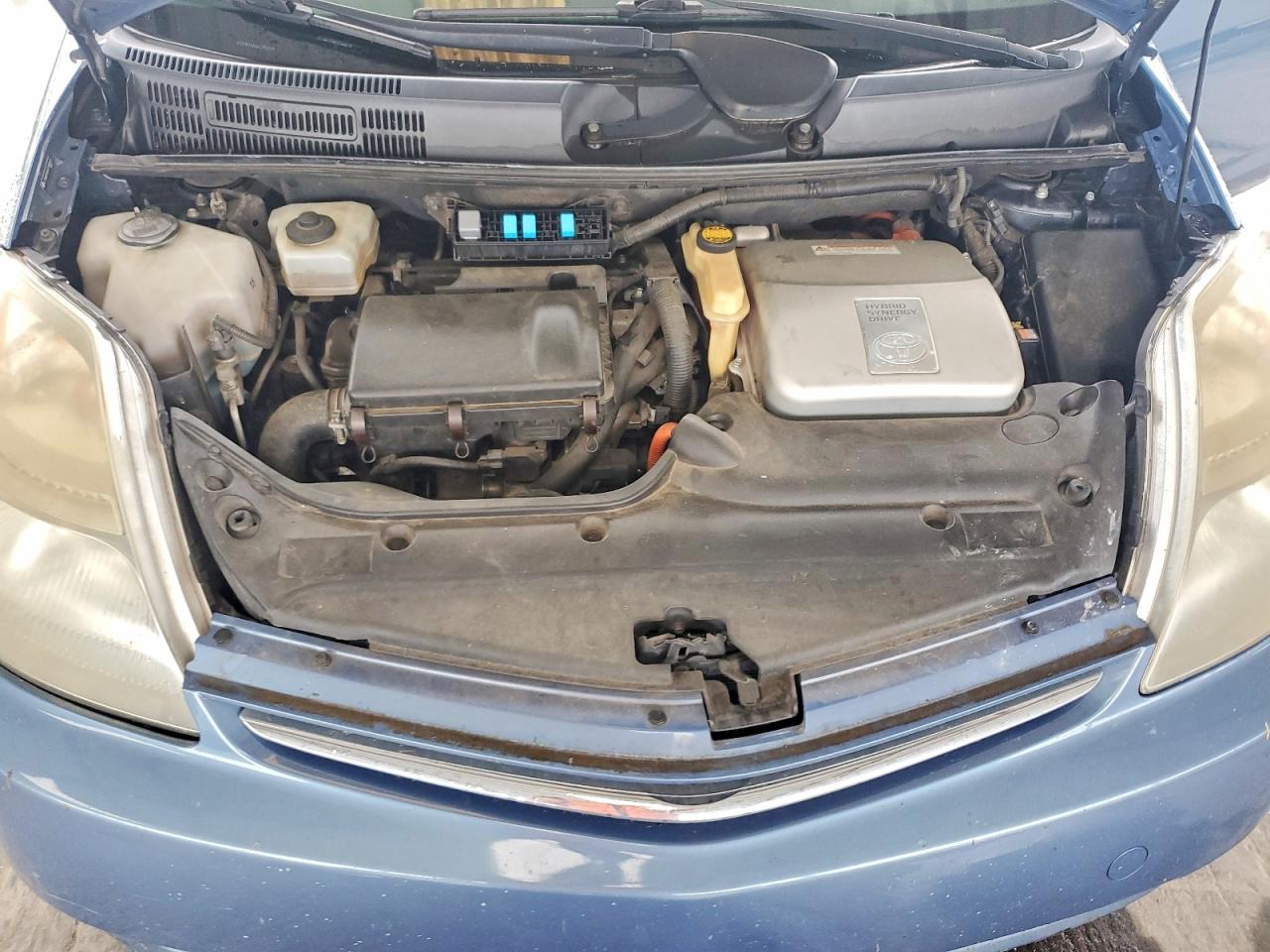 2006 Toyota Prius Base Blue vin: JTDKB20U663158013