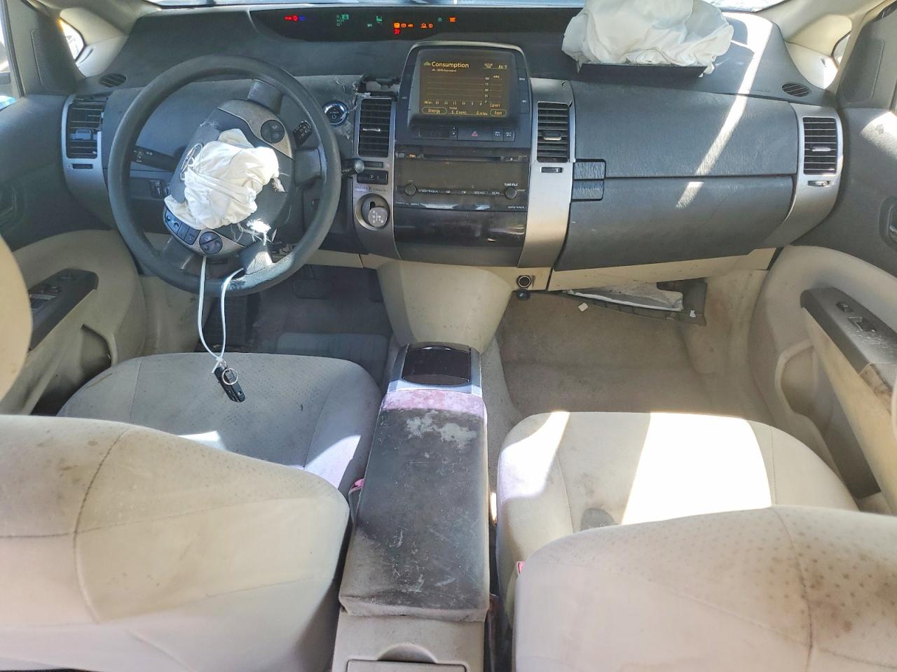 2006 Toyota Prius Base Gold vin: JTDKB20U663170775