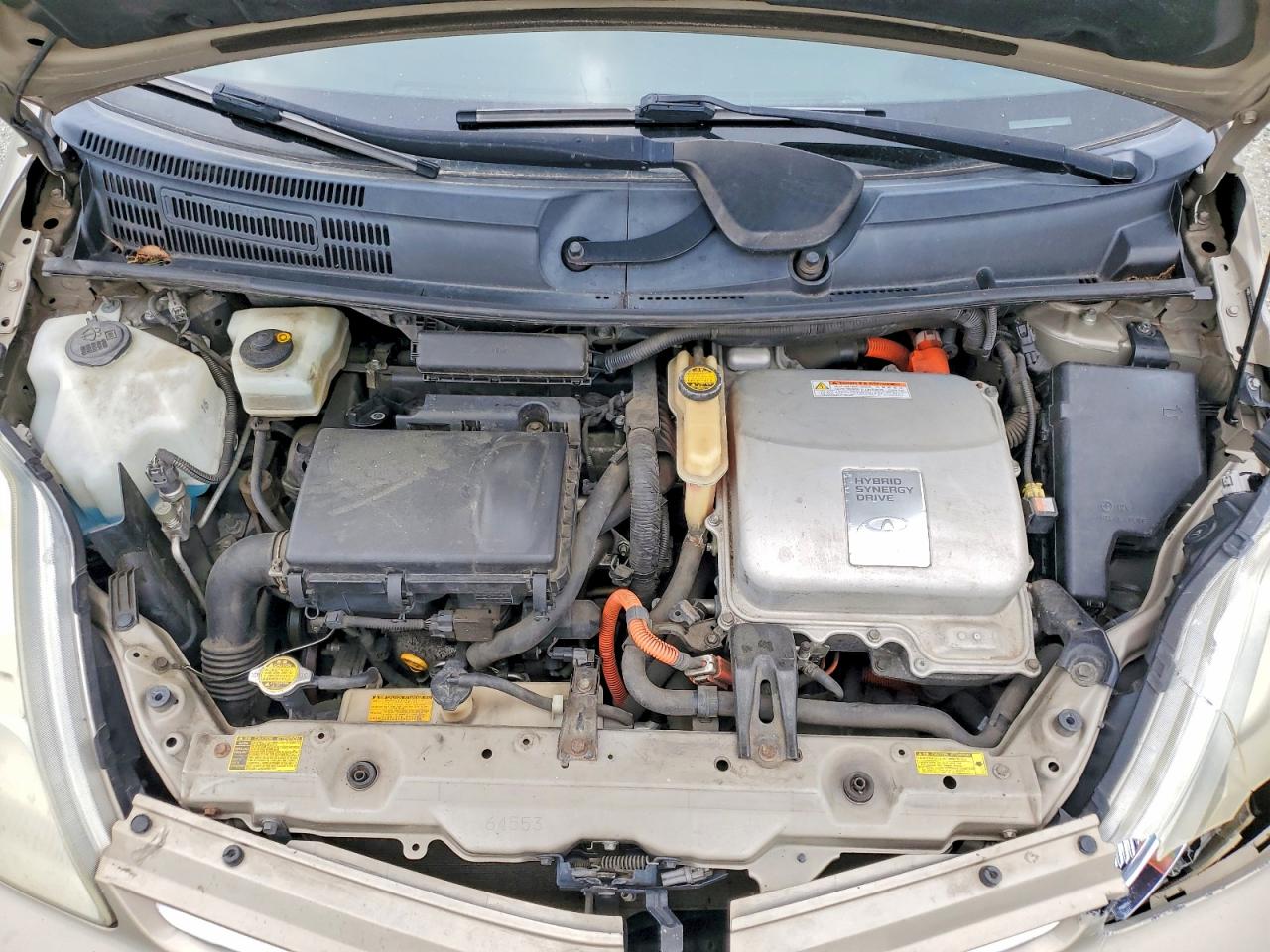2006 Toyota Prius Base Tan vin: JTDKB20U663187012