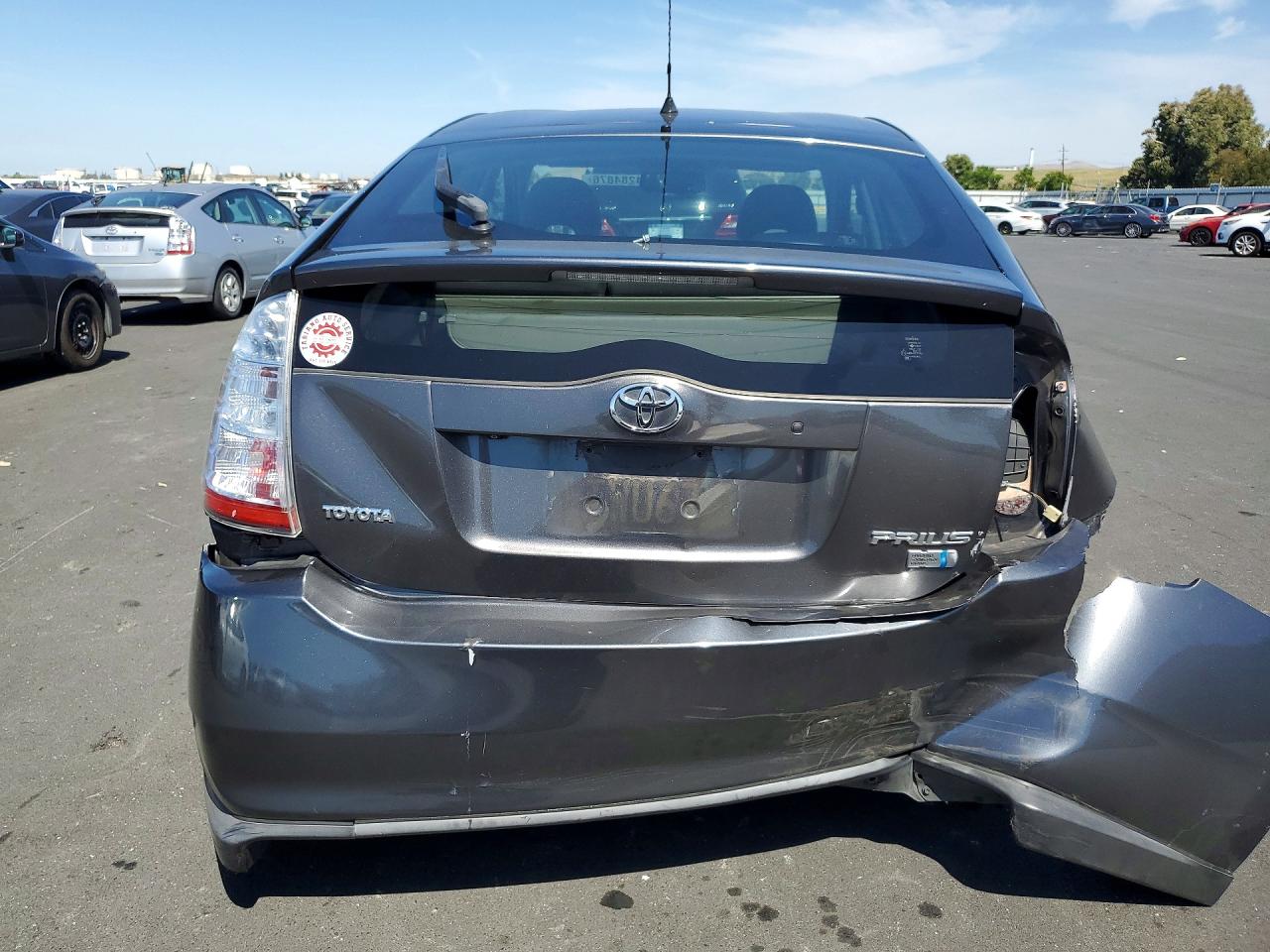 2006 Toyota Prius Base Gray vin: JTDKB20U663192422
