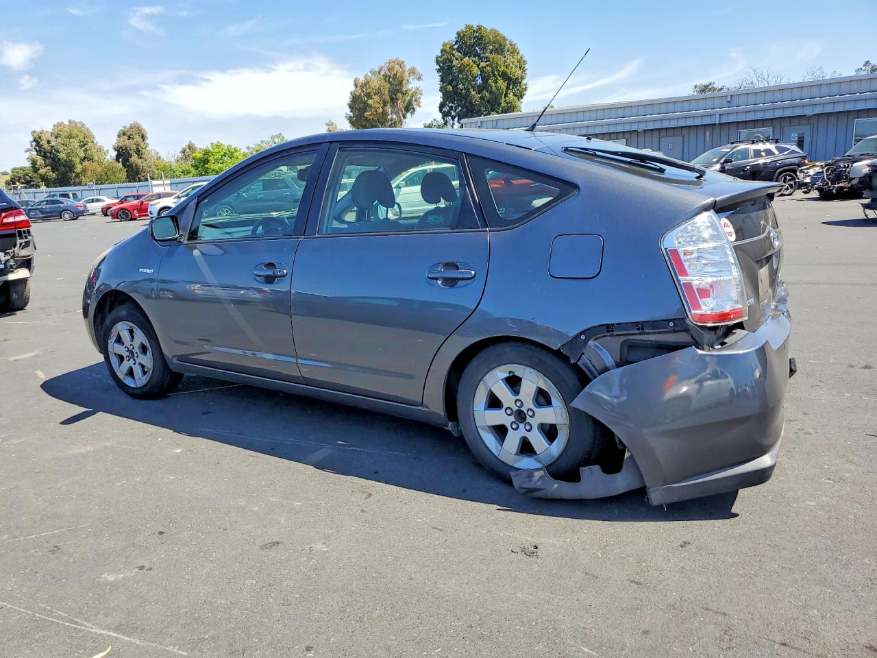 2006 Toyota Prius Base Gray vin: JTDKB20U663192422