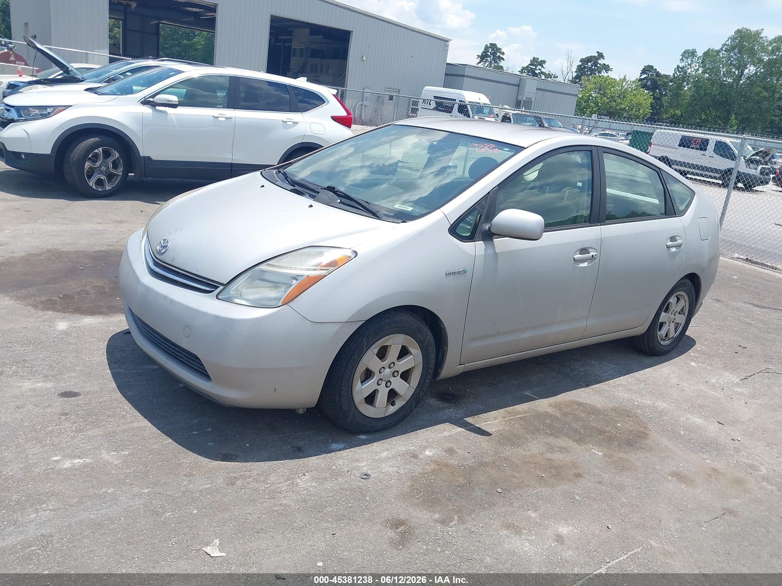 2006 Toyota Prius   Gray vin: JTDKB20U663192730