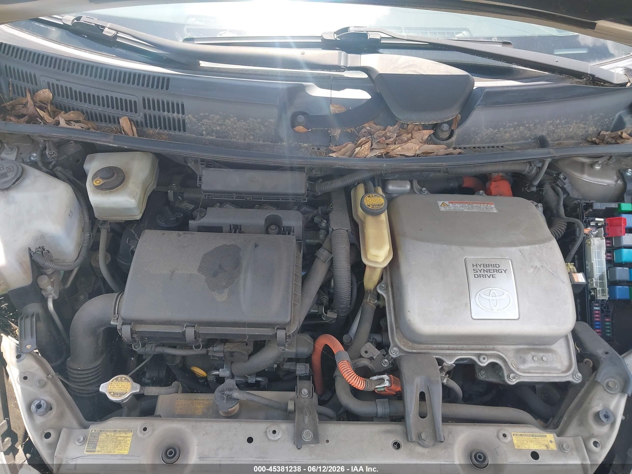 2006 Toyota Prius   Gray vin: JTDKB20U663192730