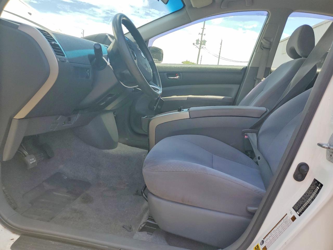 2006 Toyota Prius Base Белый vin: JTDKB20U663194722