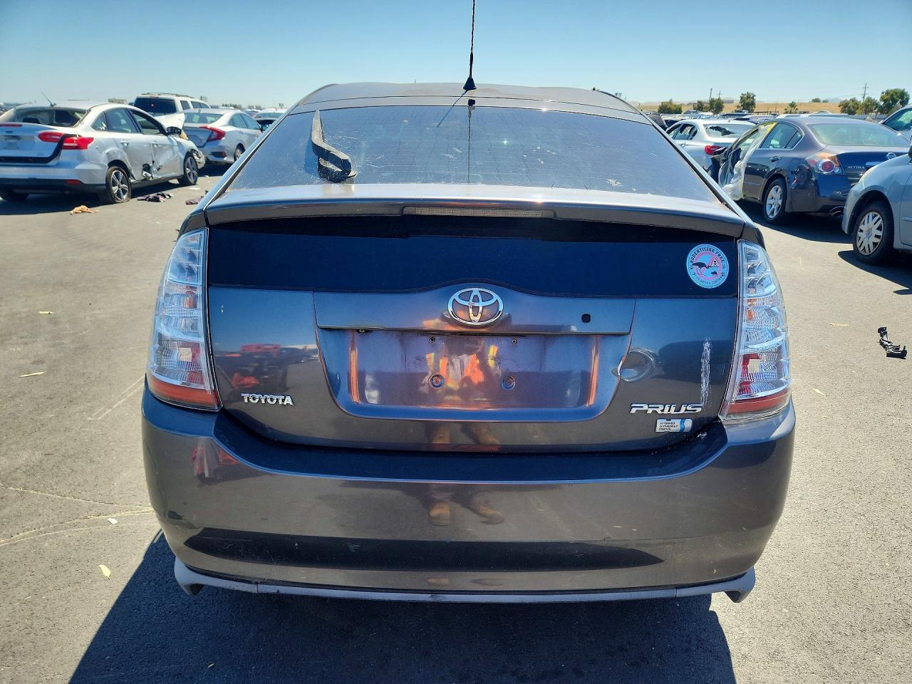 2006 Toyota Prius Base Gray vin: JTDKB20U663194834