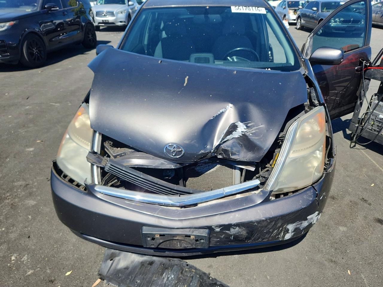 2006 Toyota Prius Base Gray vin: JTDKB20U663194834