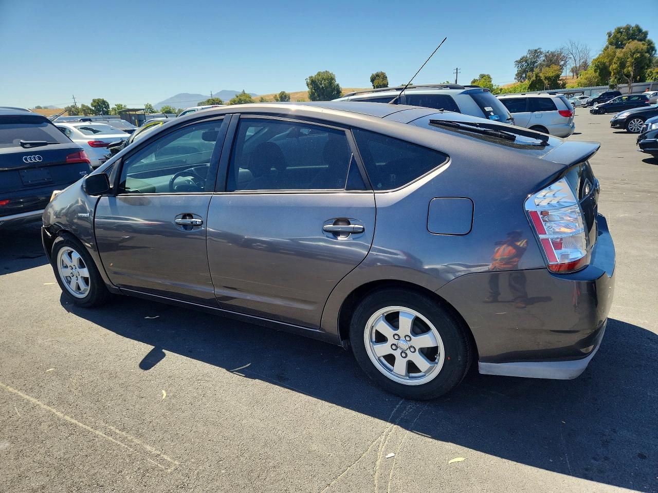 2006 Toyota Prius Base Gray vin: JTDKB20U663194834