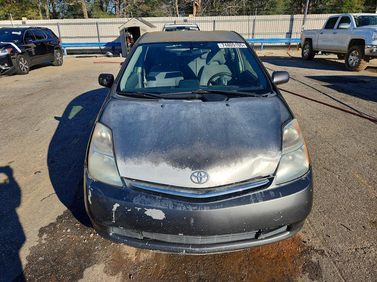 2006 Toyota Prius Base Gray vin: JTDKB20U663195966